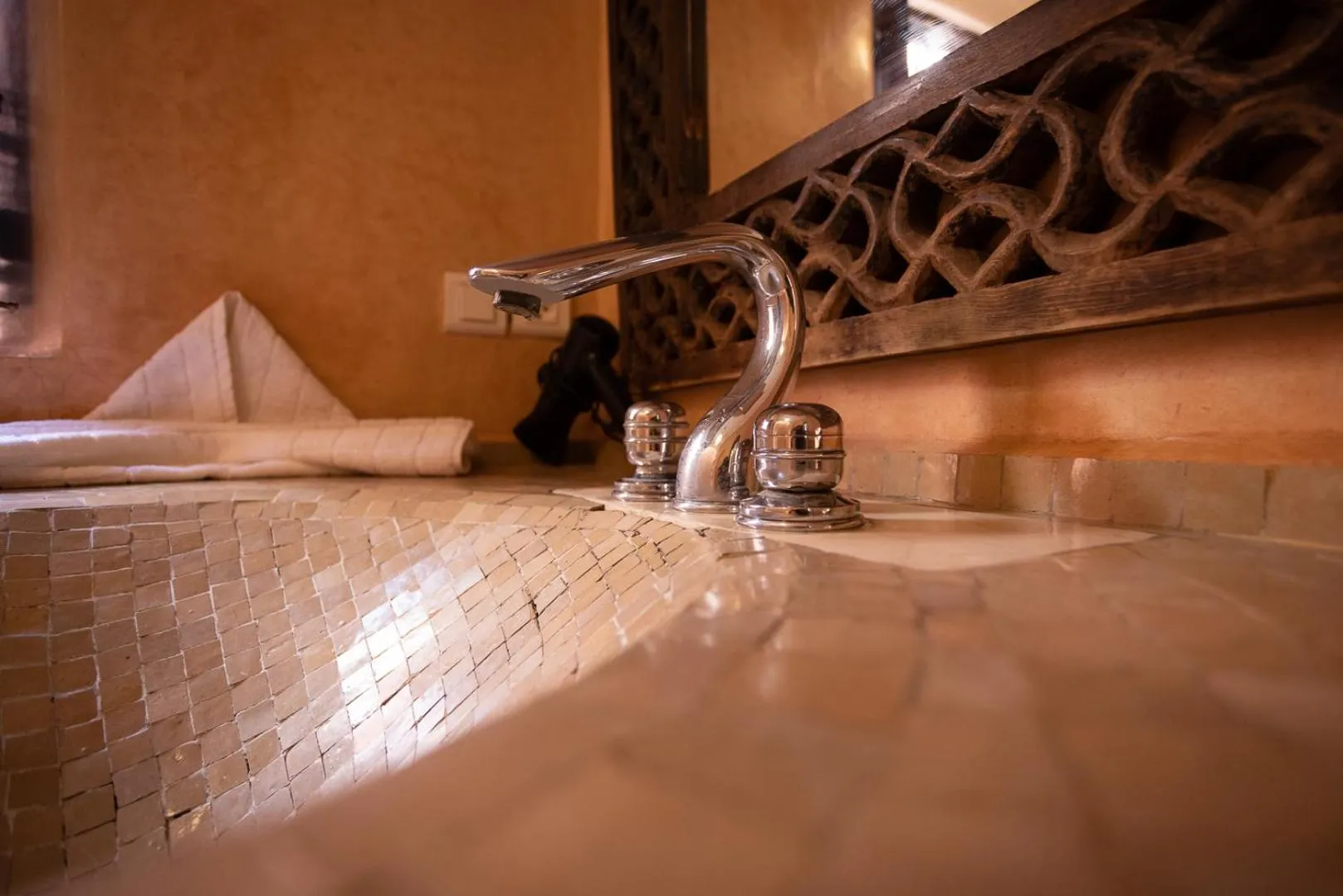 Bedroom in Riad Bamileke