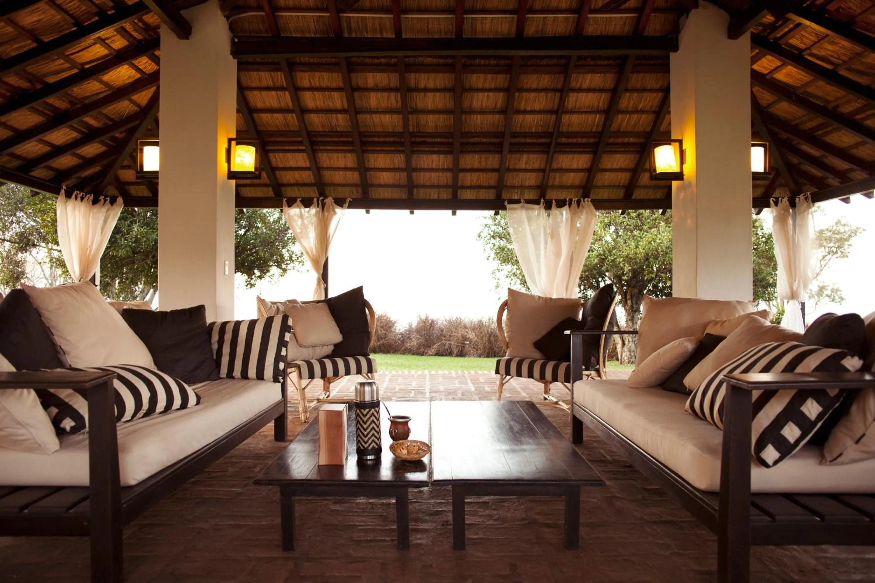 Garden in Puerto Valle Hotel de Esteros