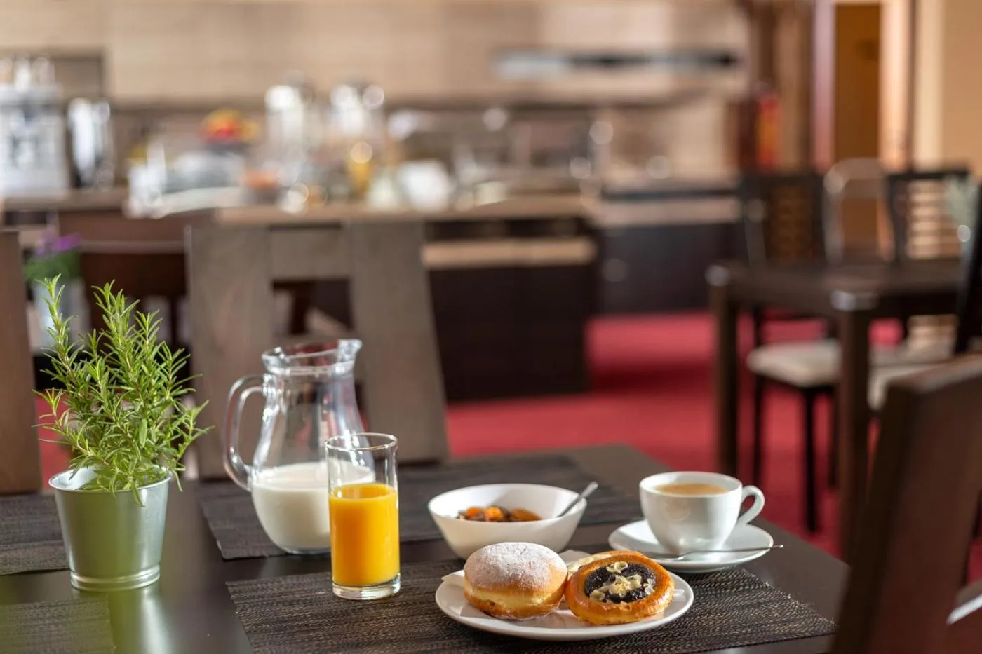 Breakfast in Hotel Na Vývoji