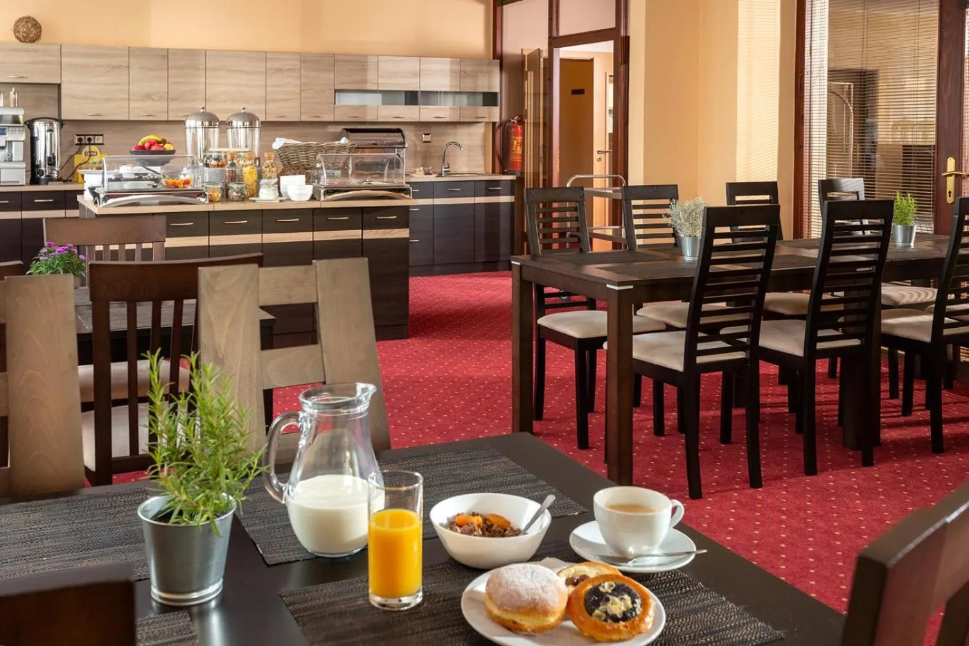 Breakfast in Hotel Na Vývoji