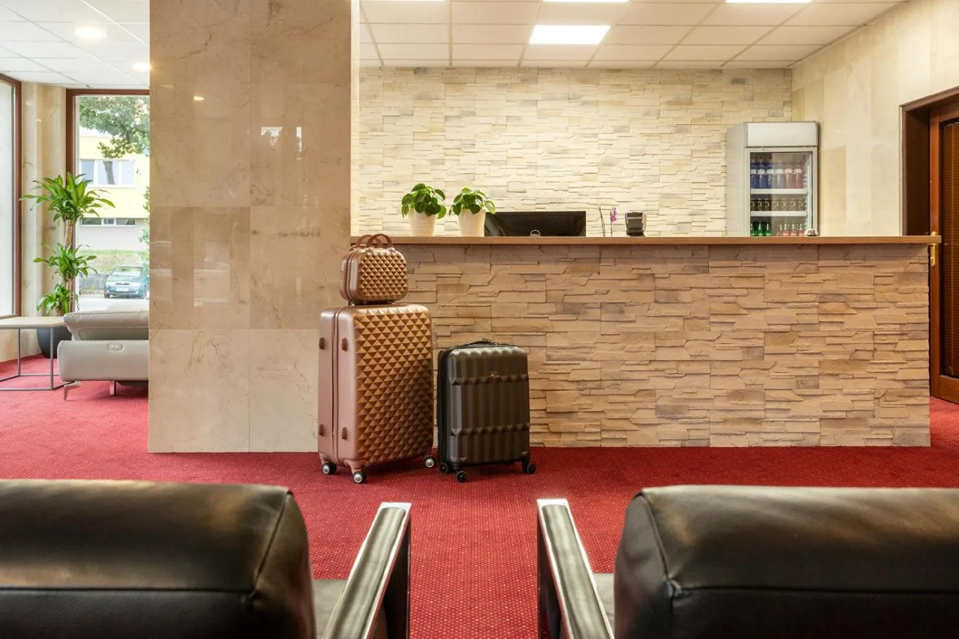 Lobby or reception in Hotel Na Vývoji