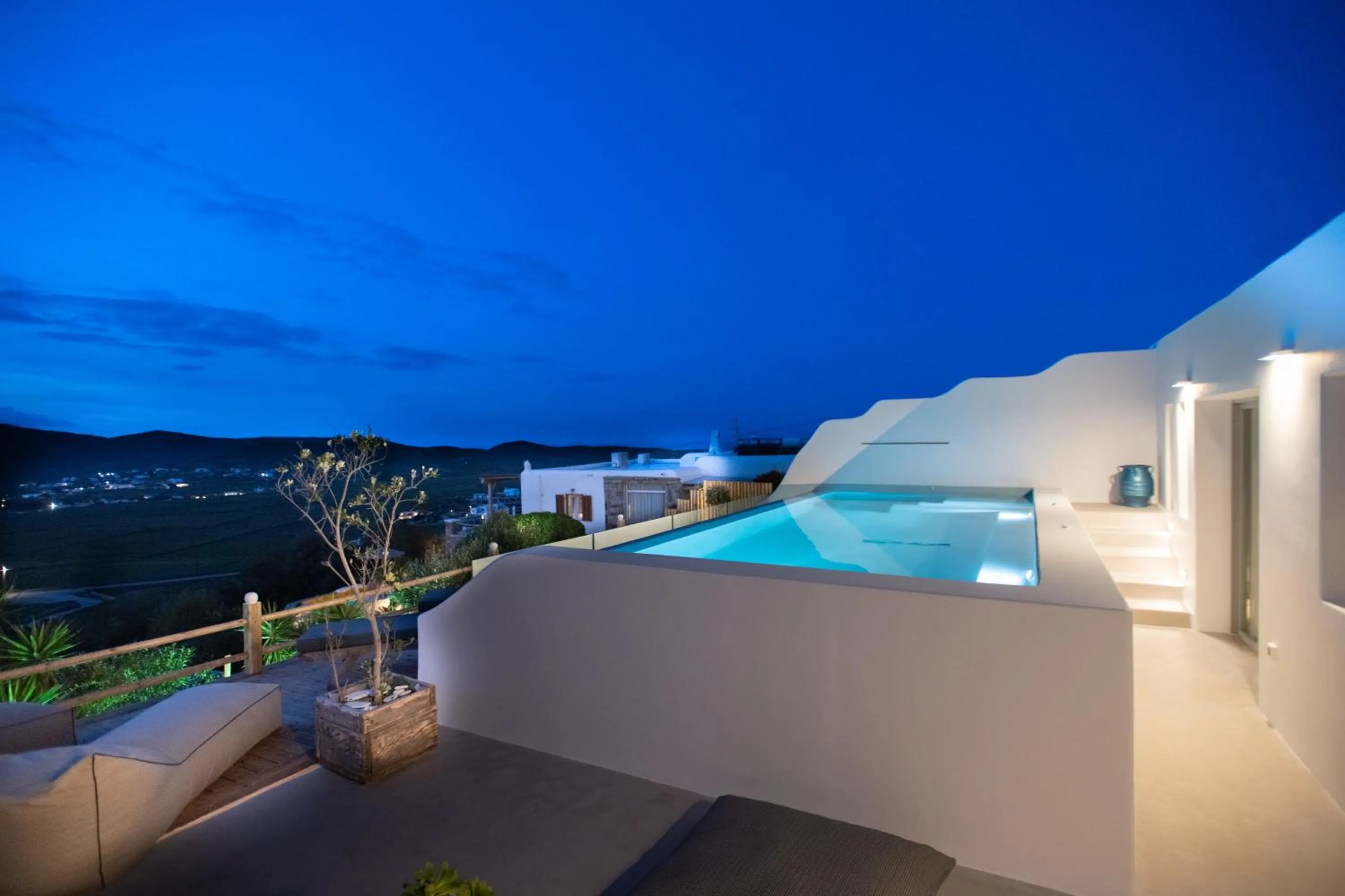 Night in Mykonos Village