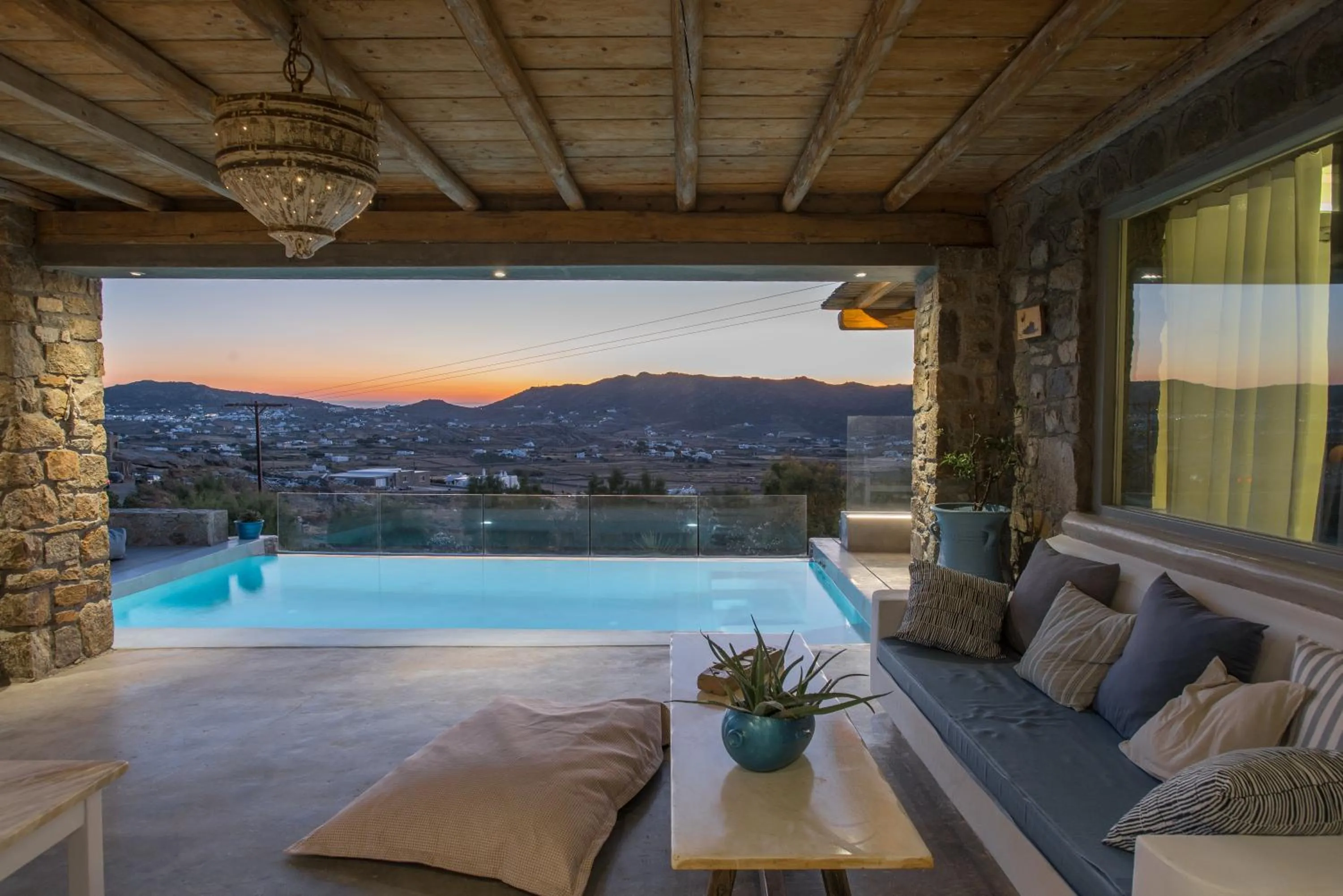 Night in Mykonos Village