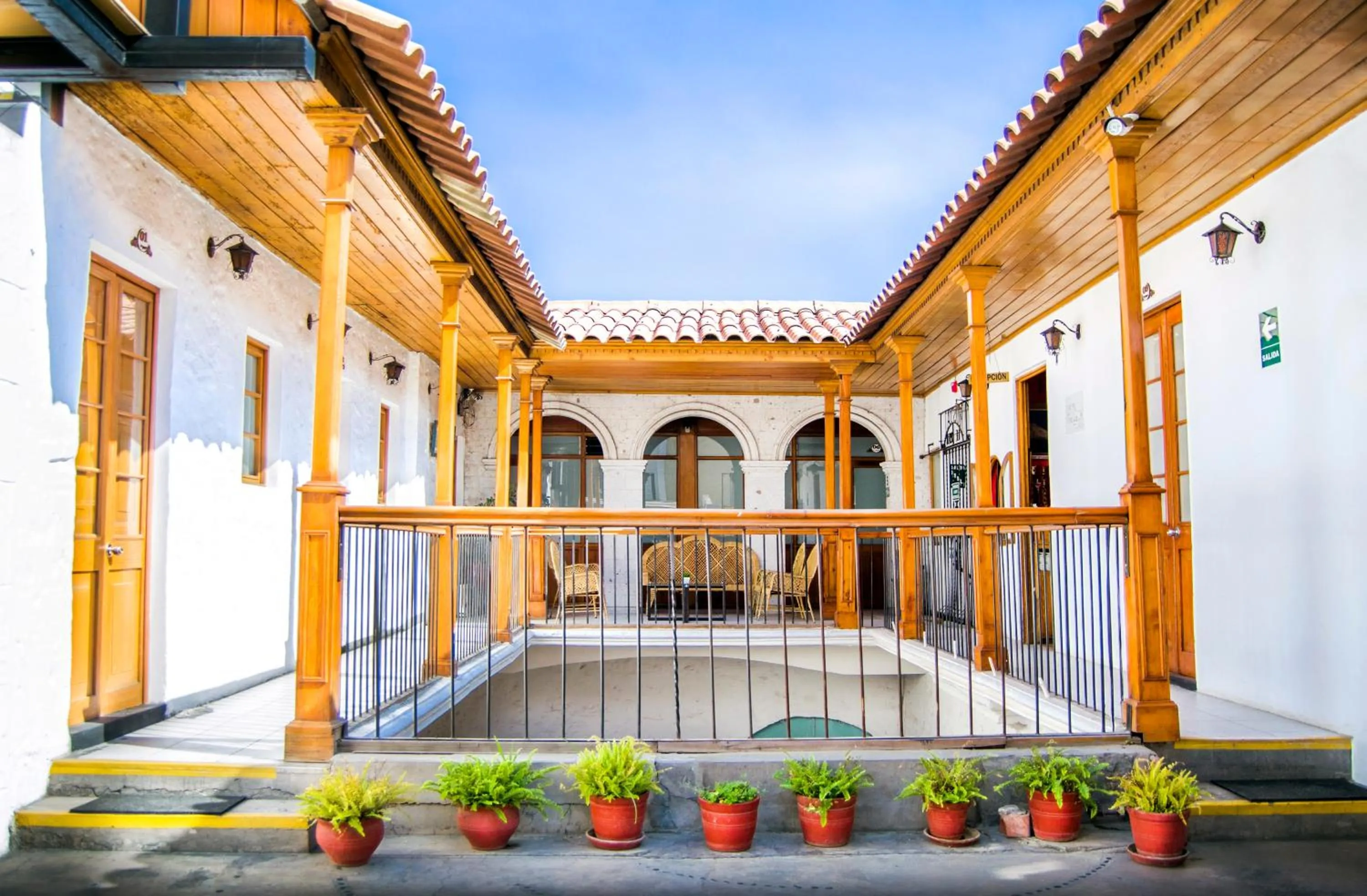 Patio in Le Foyer Arequipa