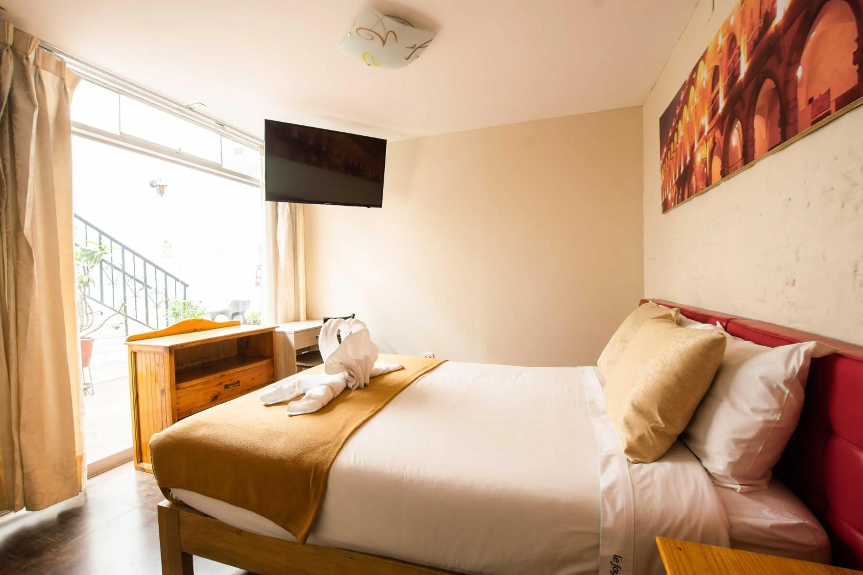 Bed in Le Foyer Arequipa