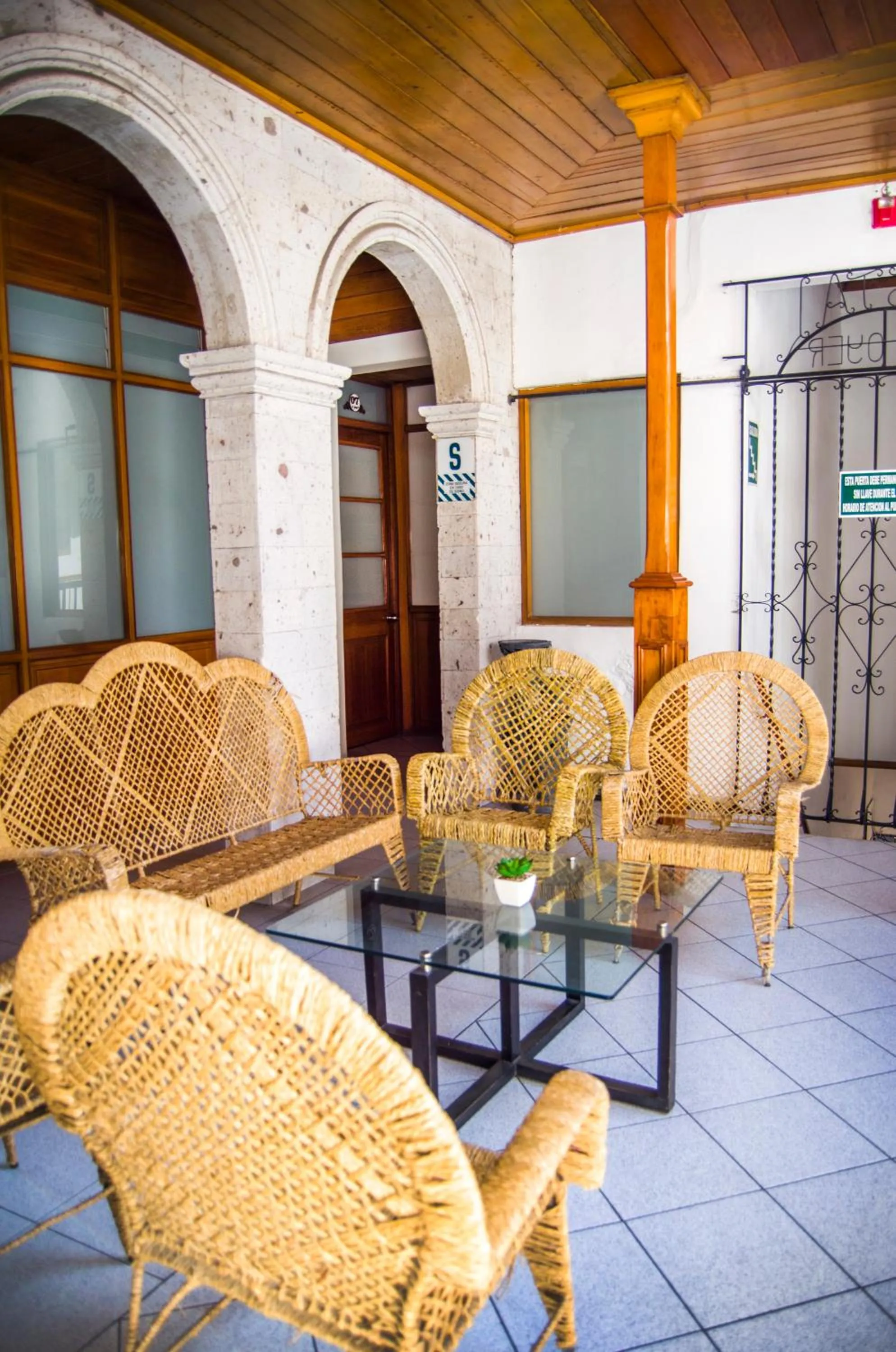 Area and facilities in Le Foyer Arequipa