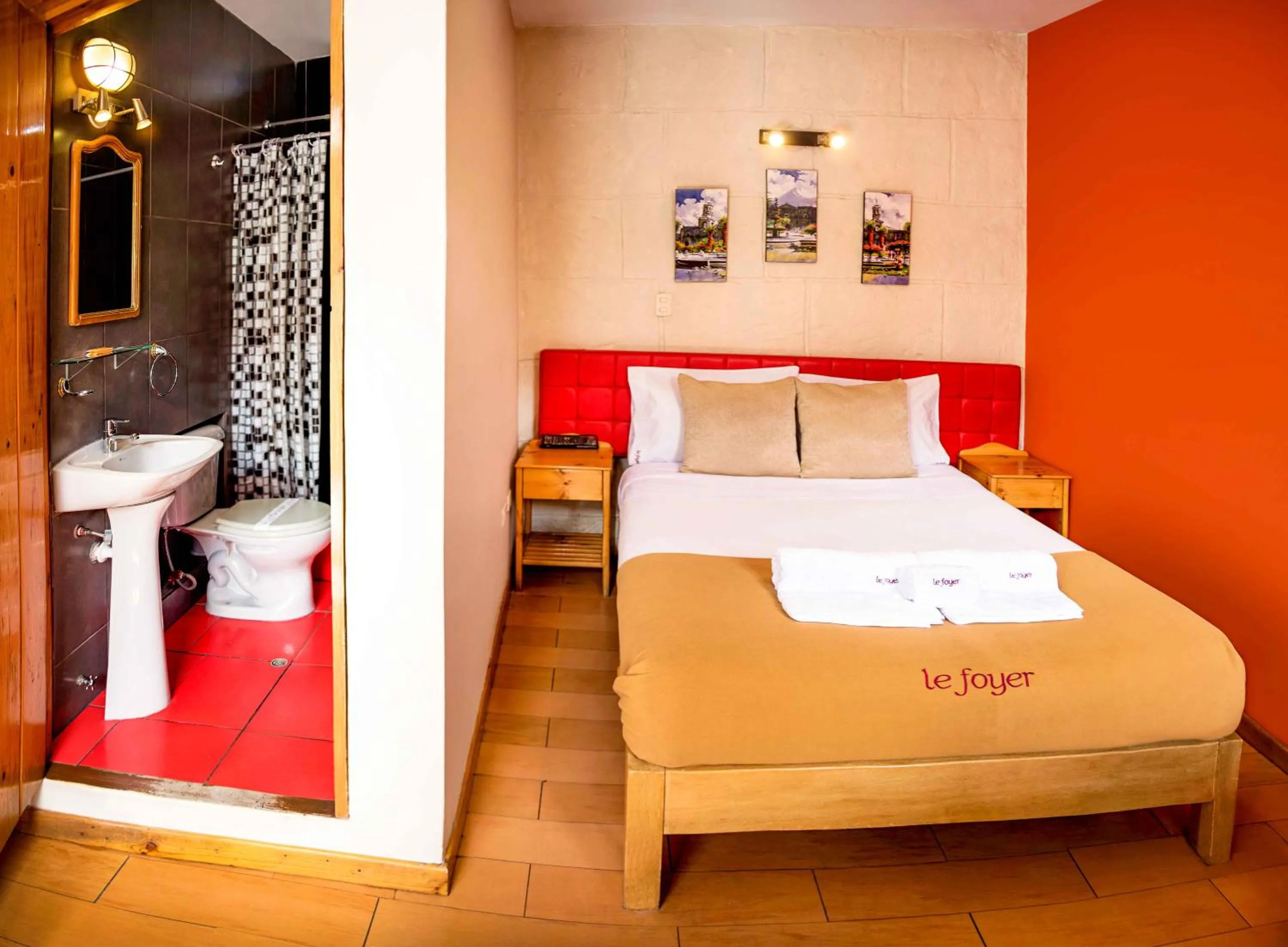 Bed in Le Foyer Arequipa