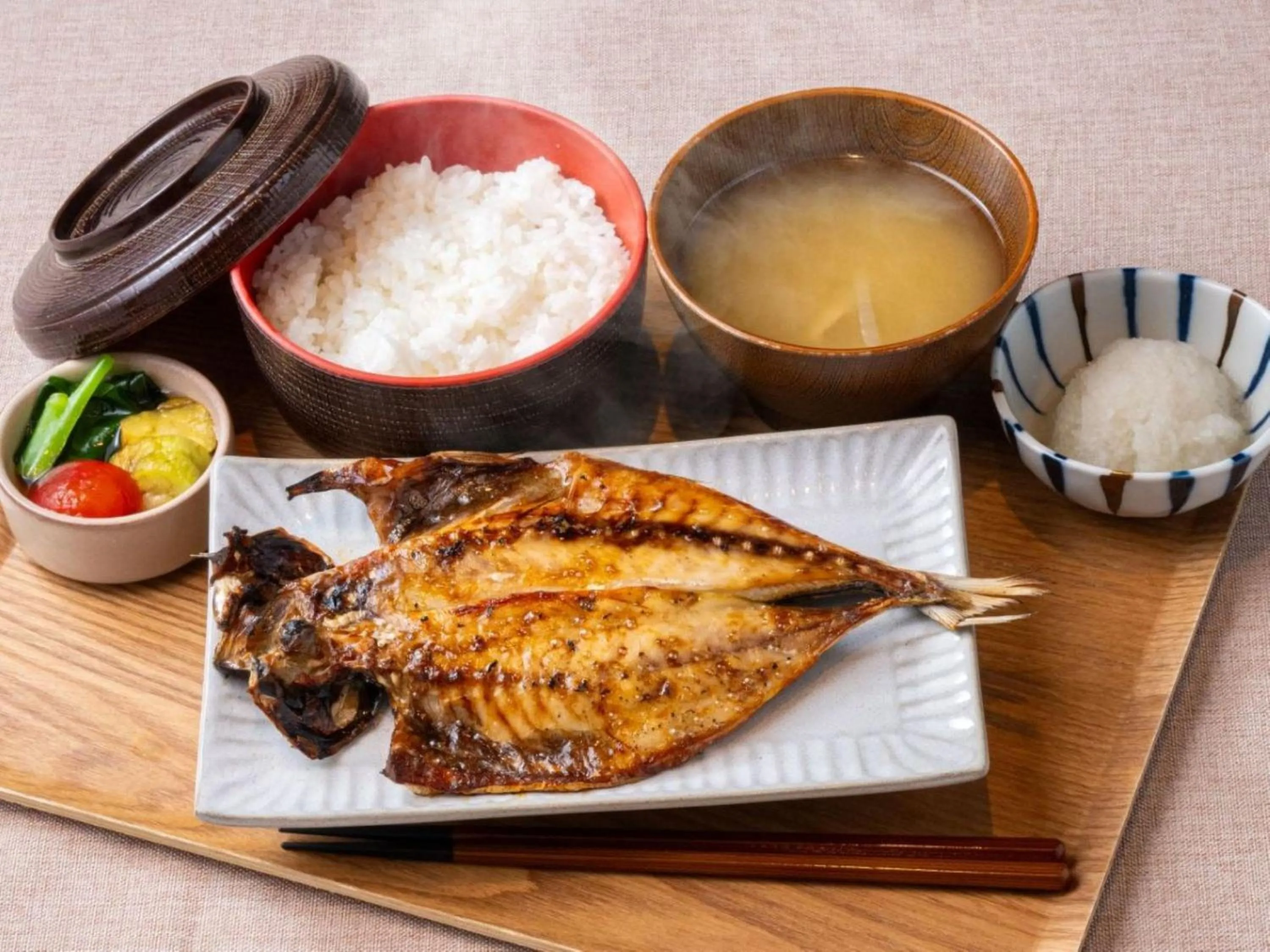 Food in APA Hotel Tokyo Kudanshita