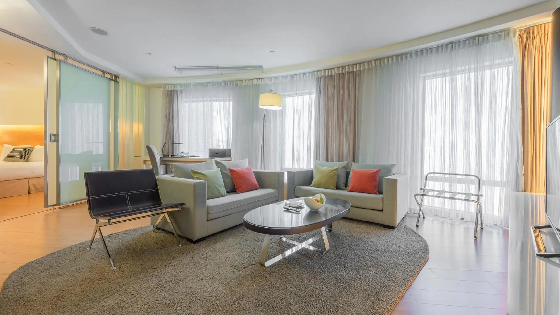 Living room in Tempus Hotel