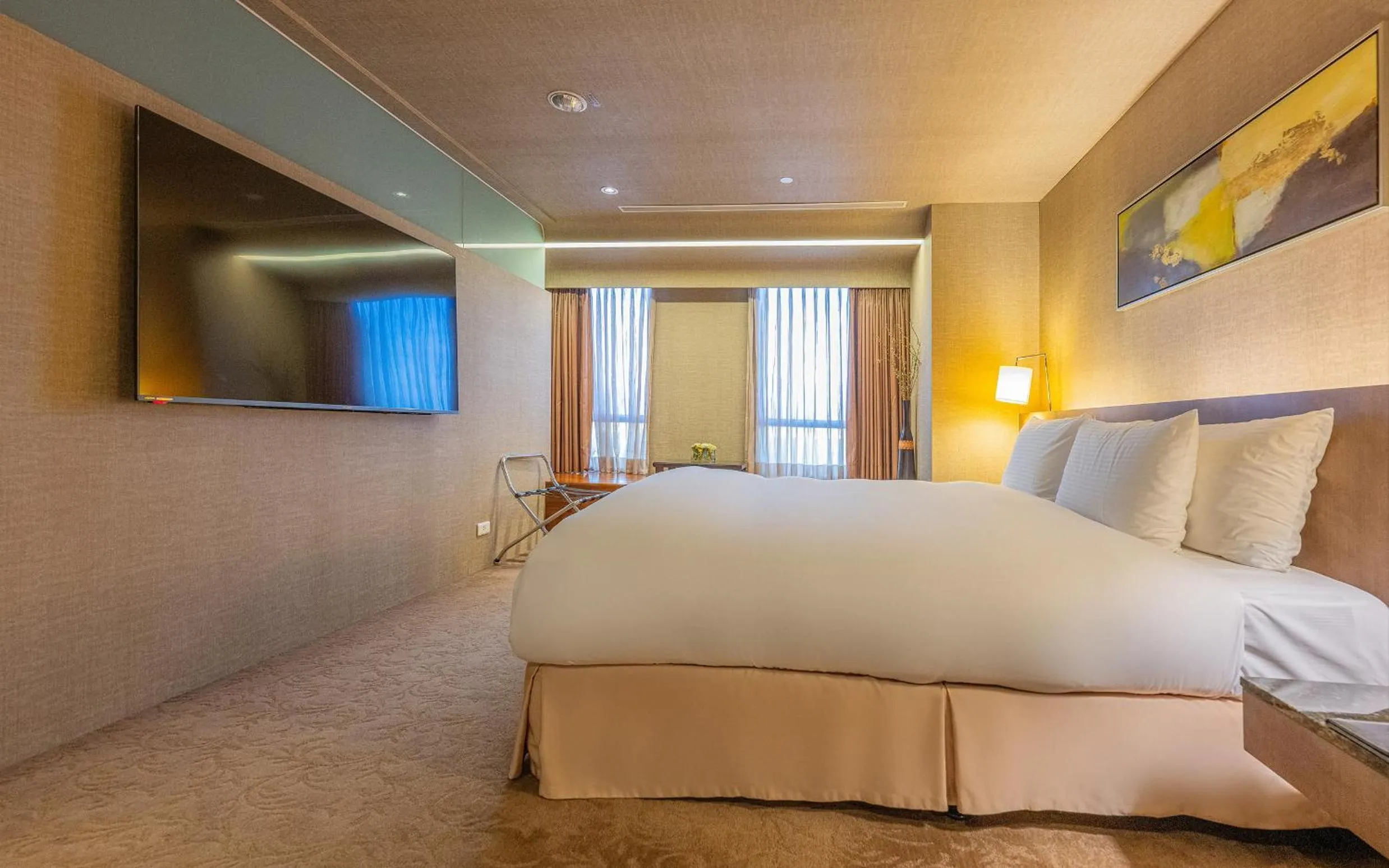 TV and multimedia, Bed in Tempus Hotel