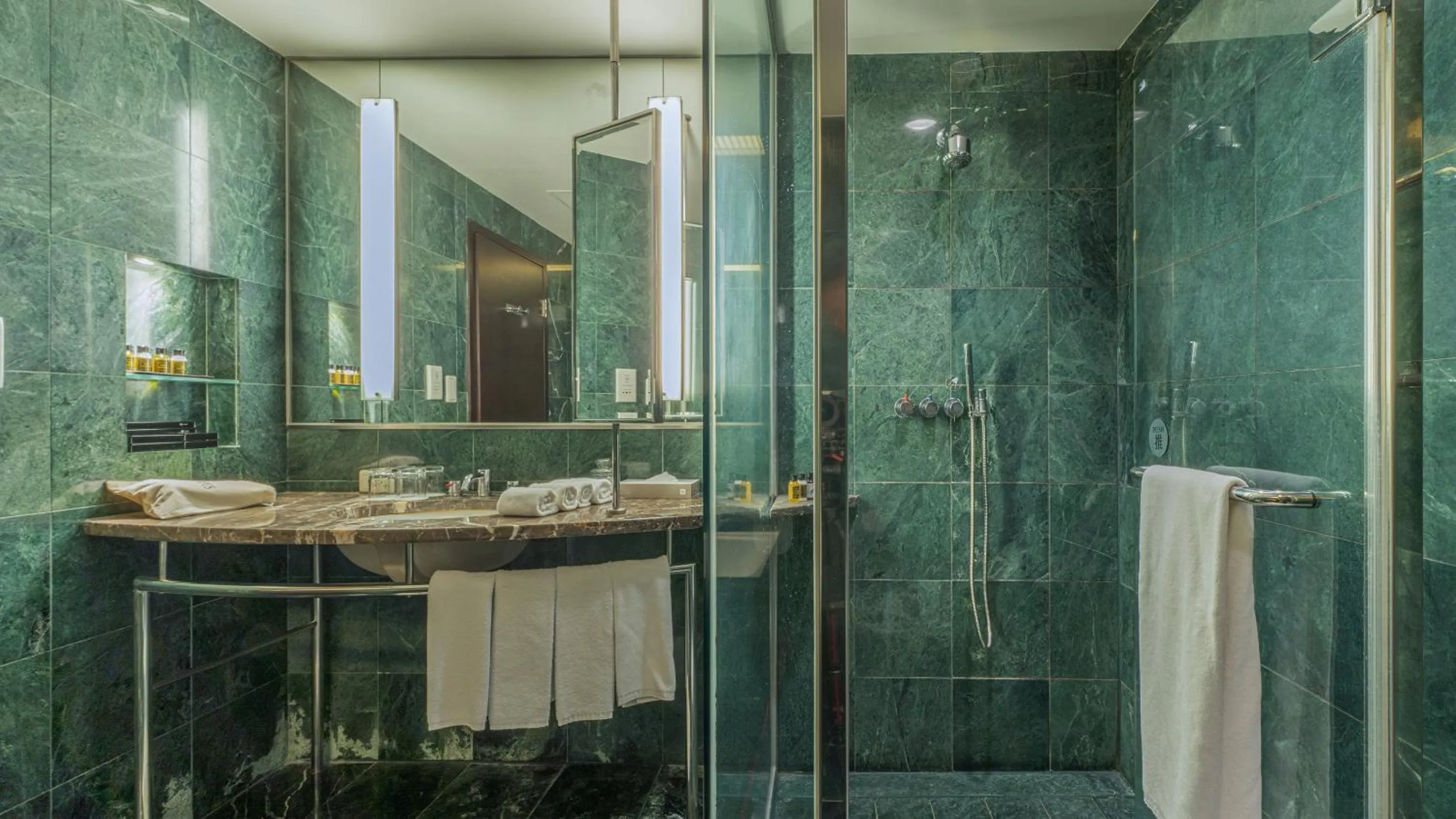 Bathroom in Tempus Hotel