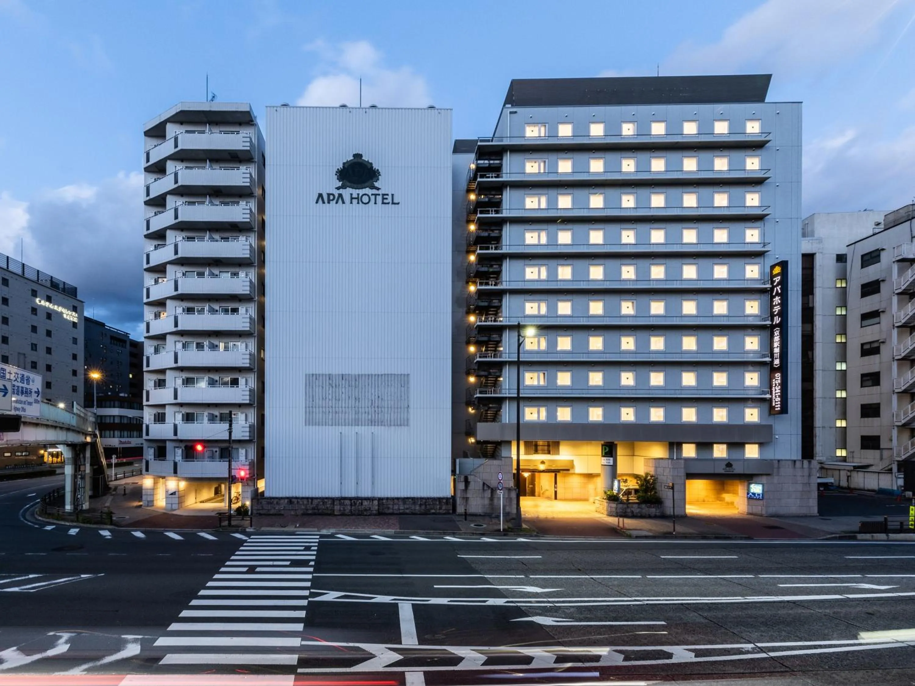 Property building in APA Hotel Kyoto Eki Horikawadori