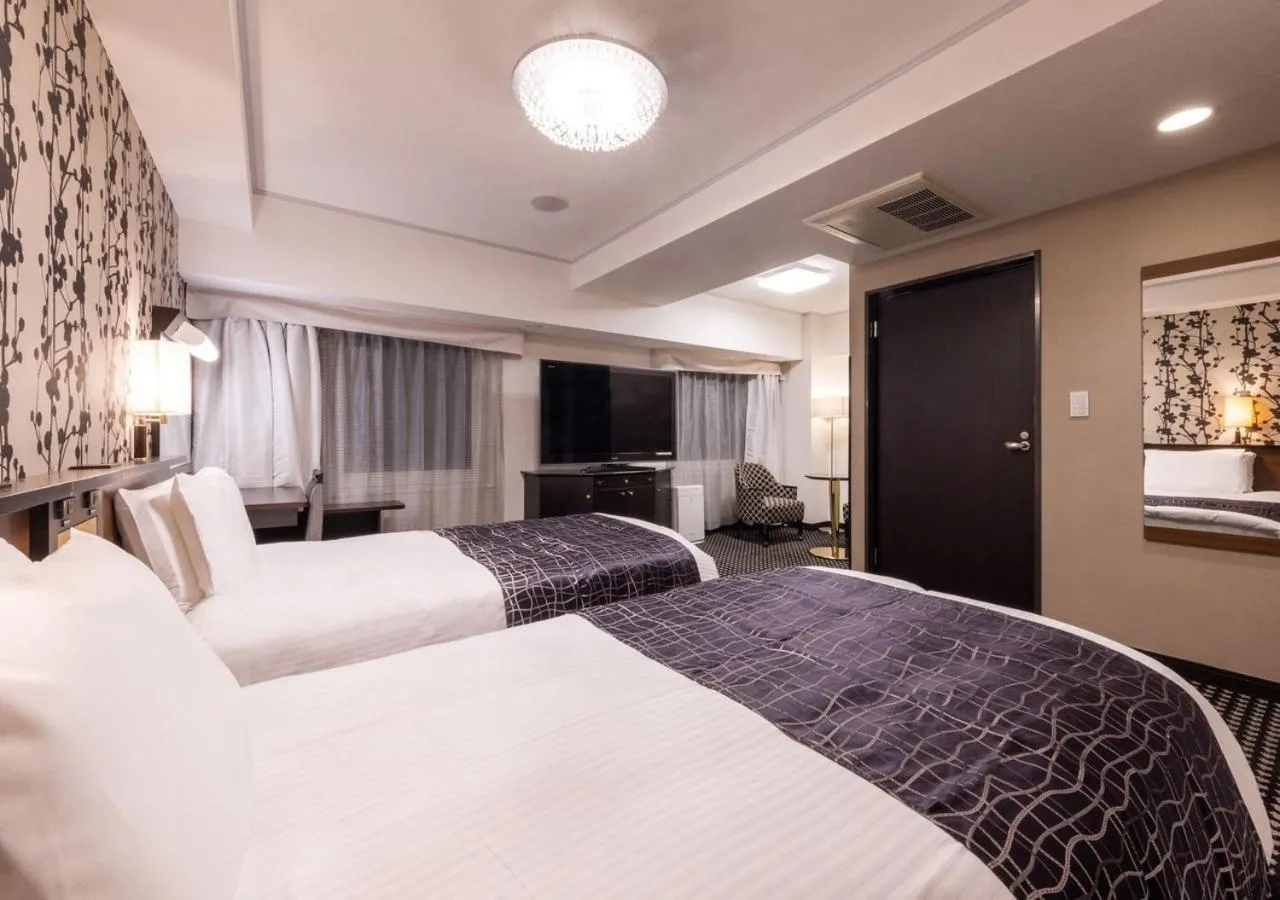 Photo of the whole room, Bed in APA Hotel & Resort Tokyo Bay Shiomi