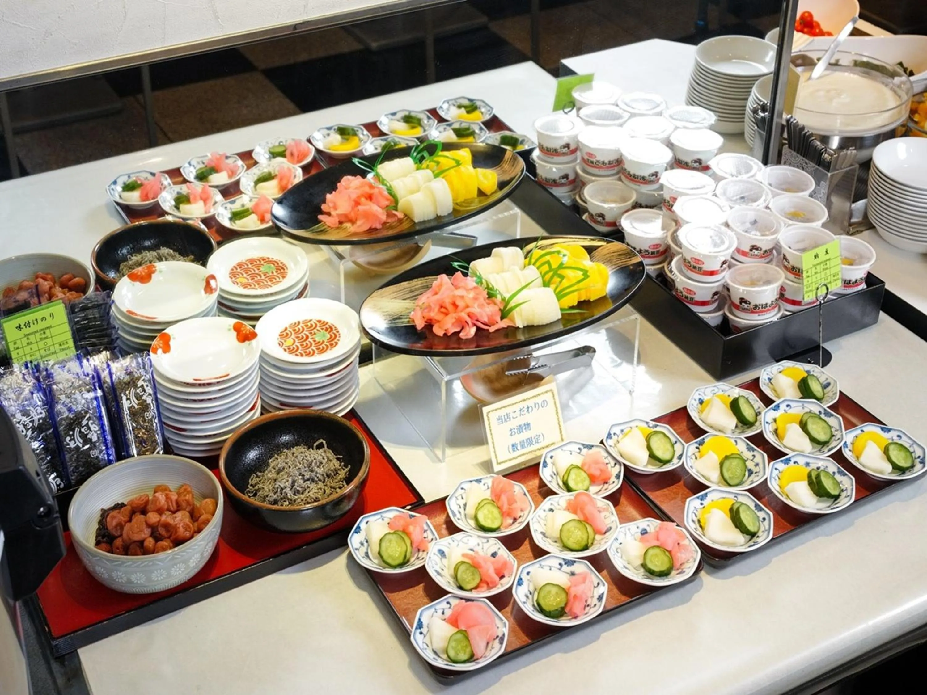 Buffet breakfast in APA Hotel Yodoyabashi Ekimae