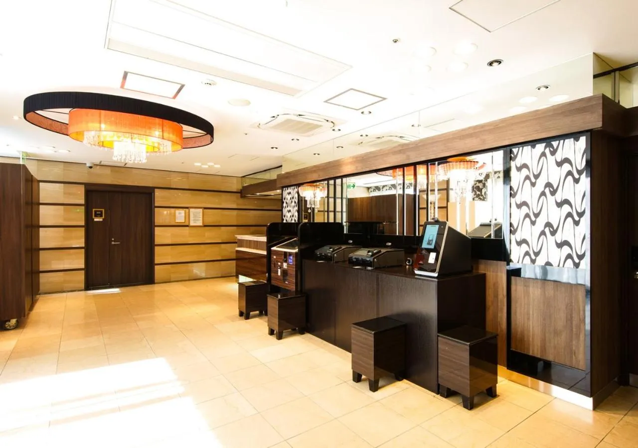 Lobby or reception in APA Hotel Osaka Temma