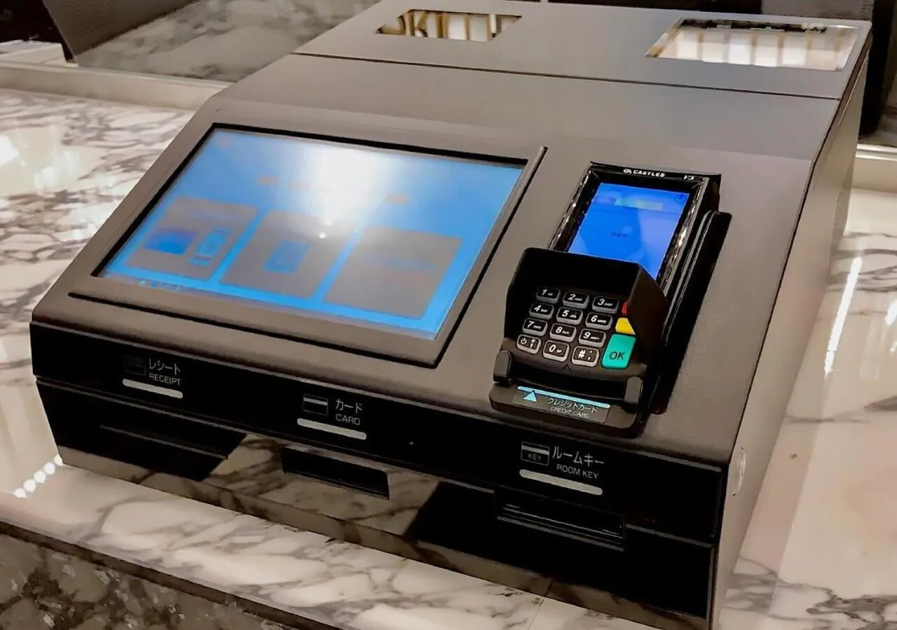 Lobby or reception in APA Hotel Osaka Temma