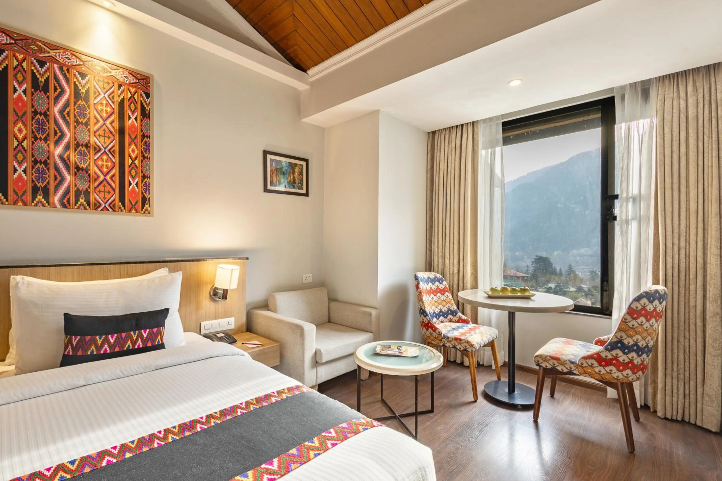 Bedroom, Bed in Sterling Manali