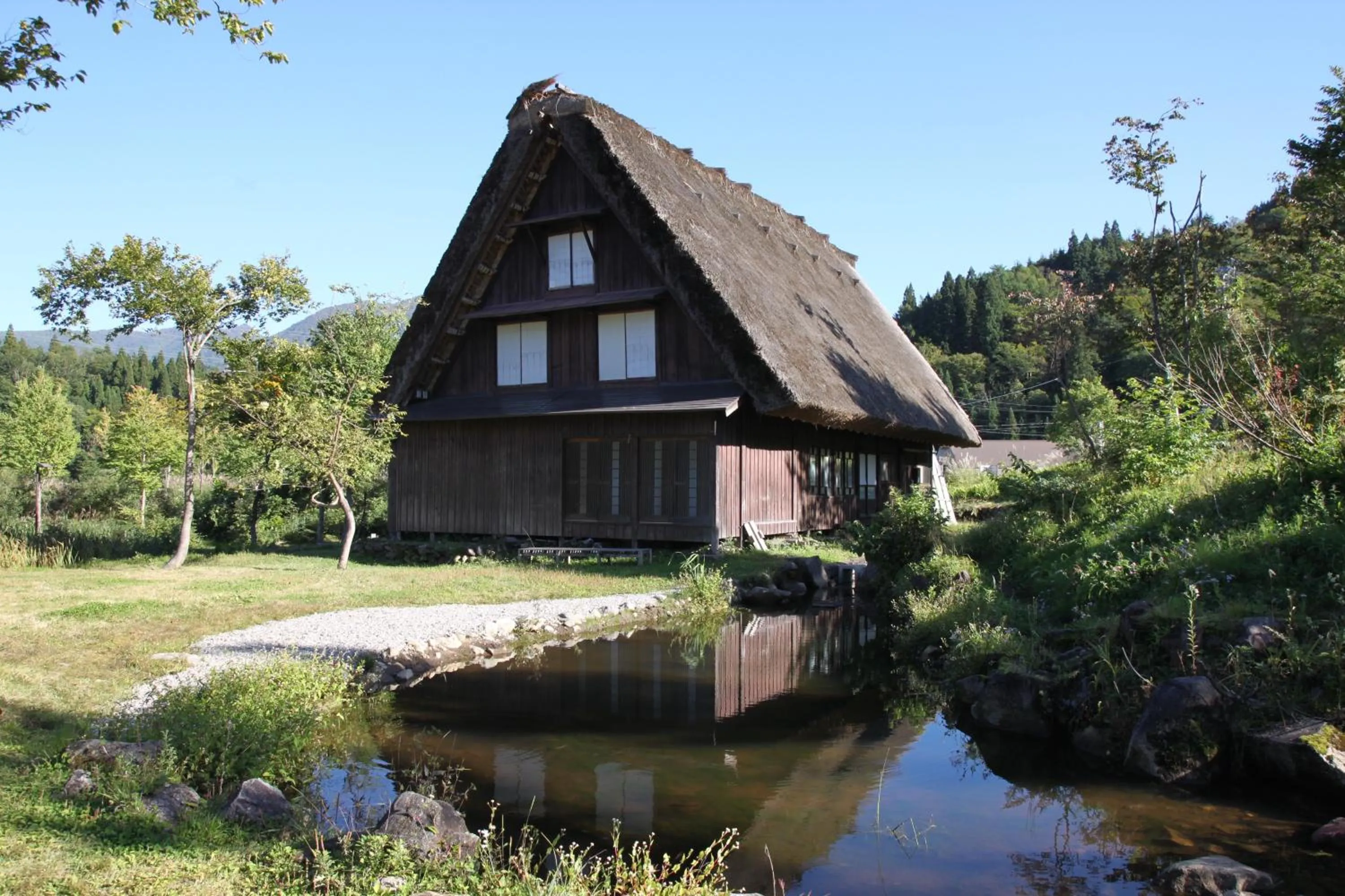 Summer in TOYOTA Shirakawa-Go Eco-Institute