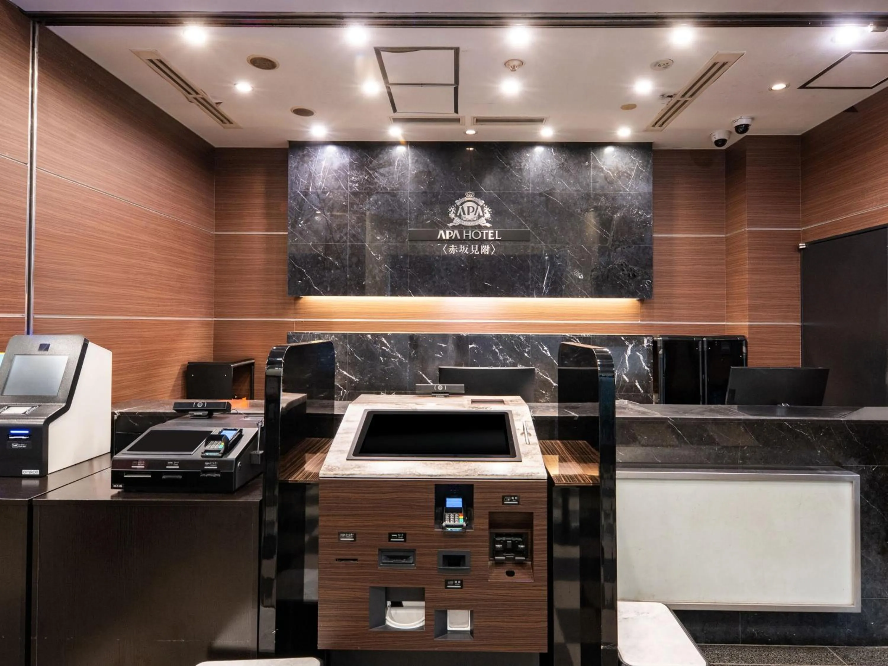 Lobby or reception in APA Hotel Akasaka Mitsuke