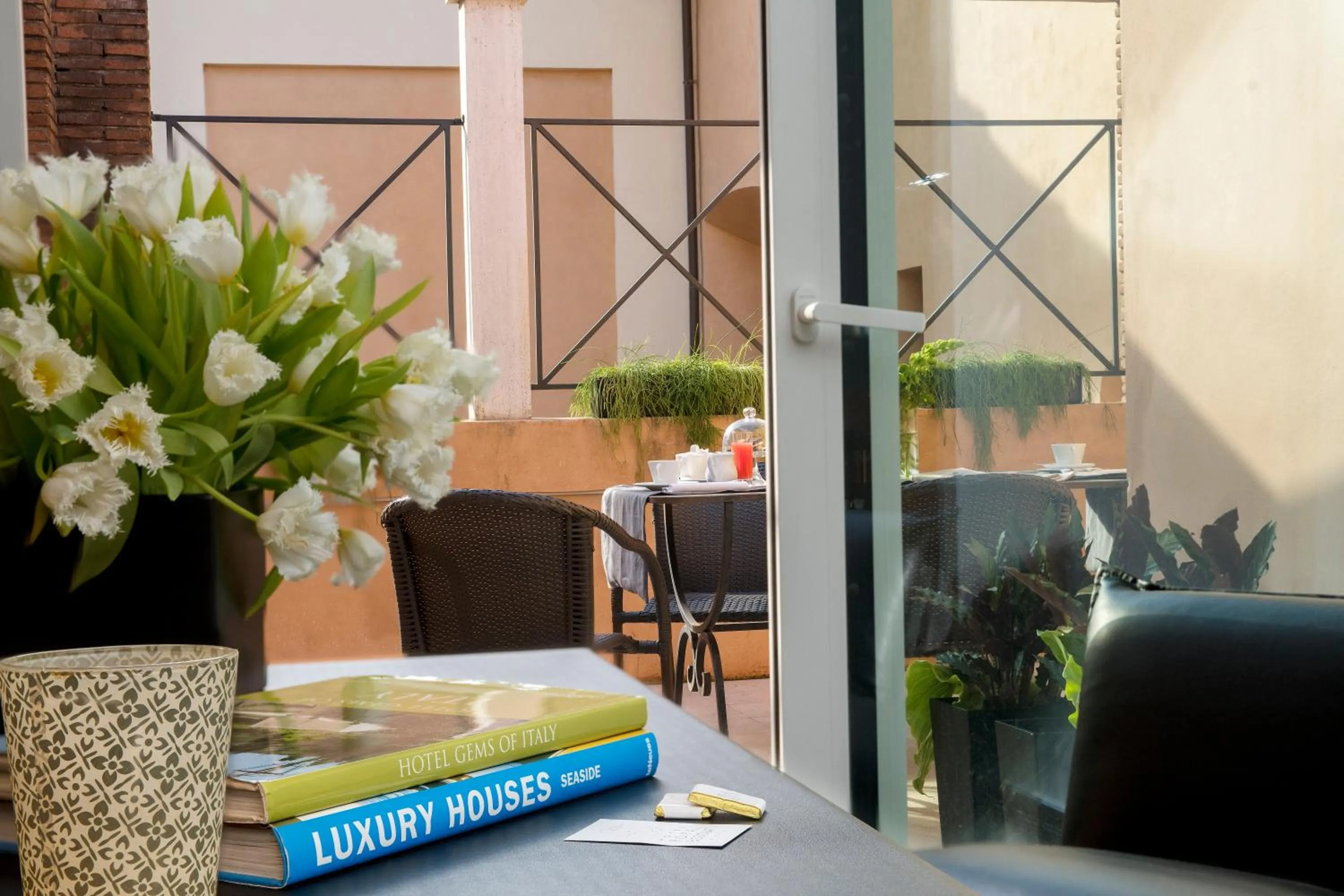 Balcony/Terrace in Hotel Royal Bissolati