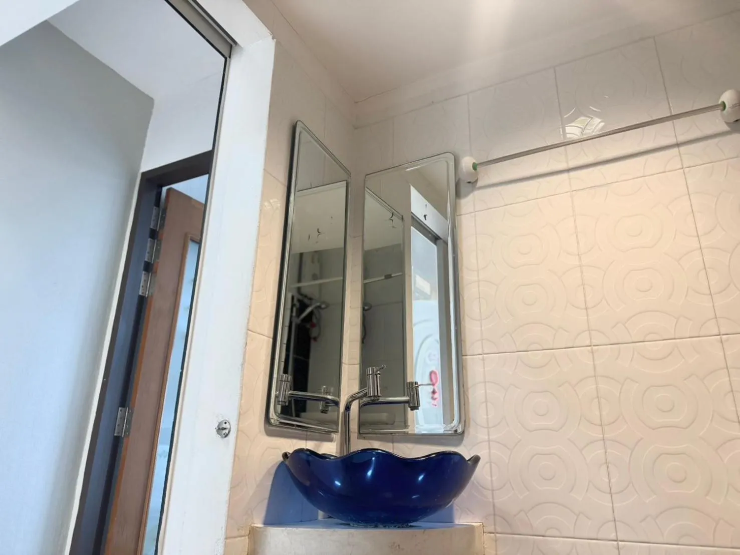 Bathroom in Baan Sabai Rama IV Apartment