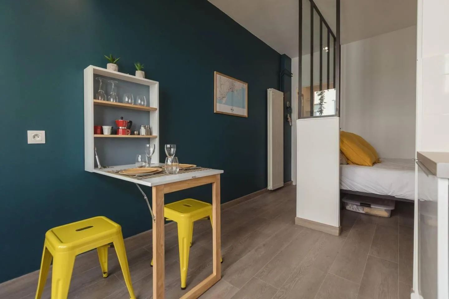 Living room in Nicelidays - Le Berlioz - city central - 7min from beaches