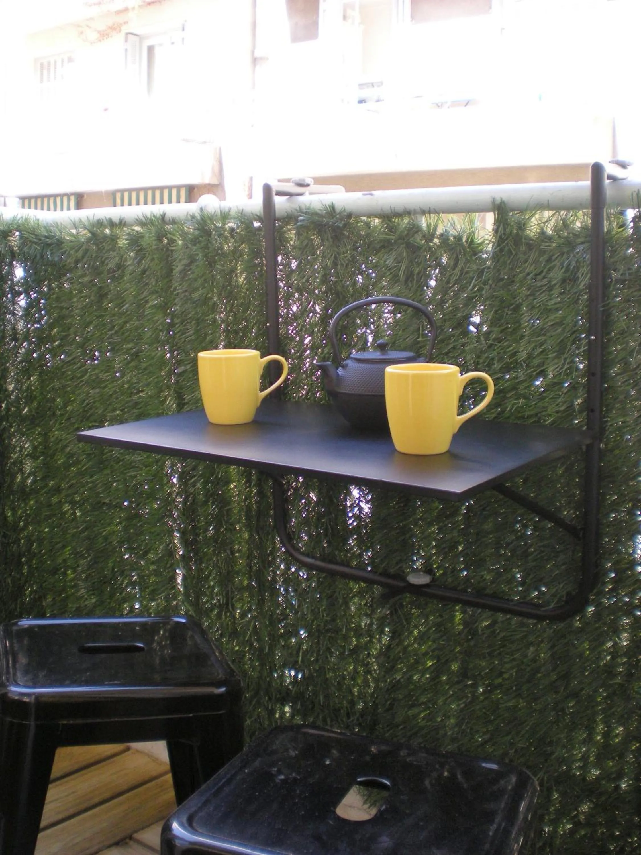 Balcony/Terrace in Nicelidays - Le Berlioz - city central - 7min from beaches