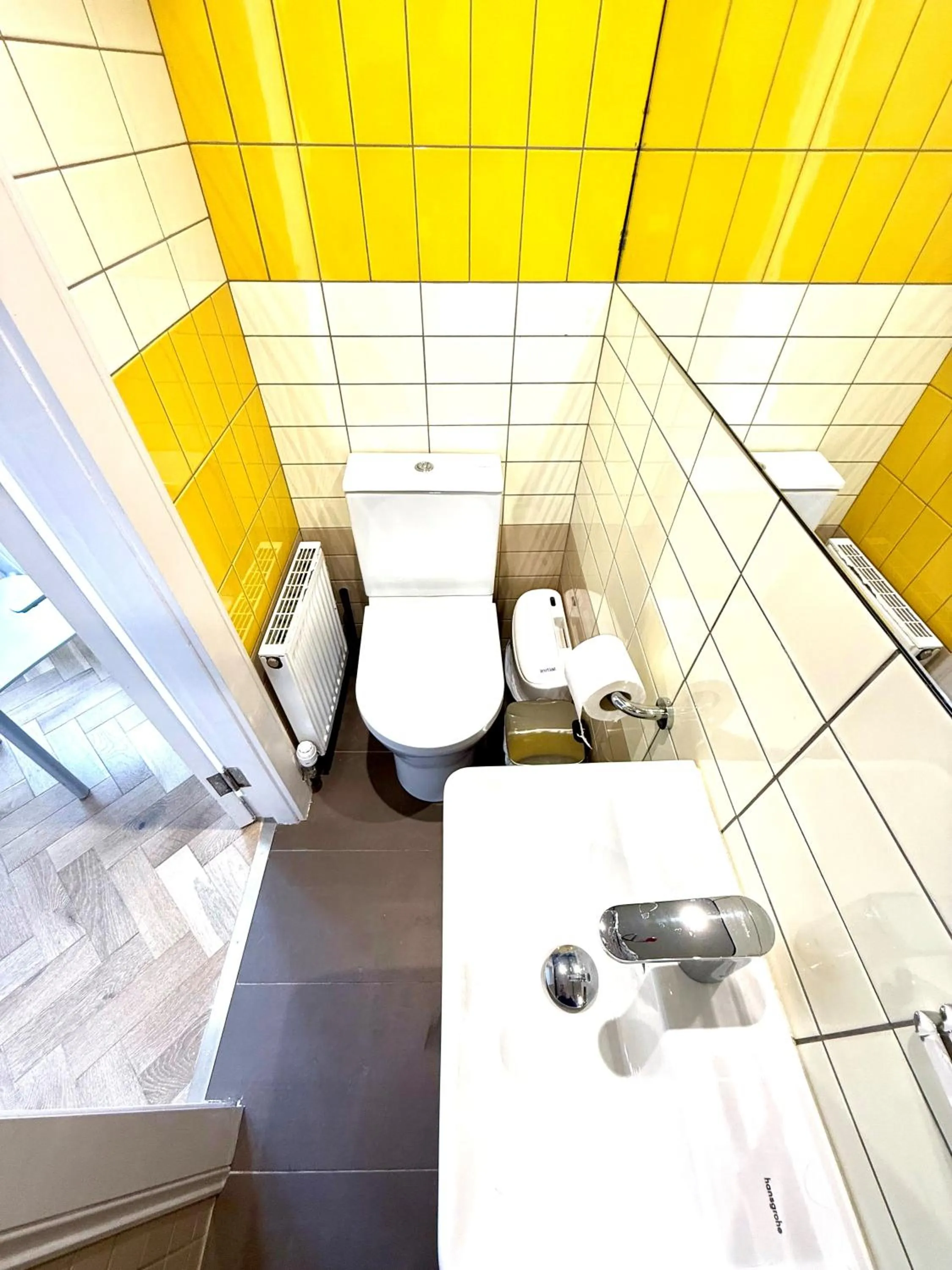 Toilet in West End Hotel