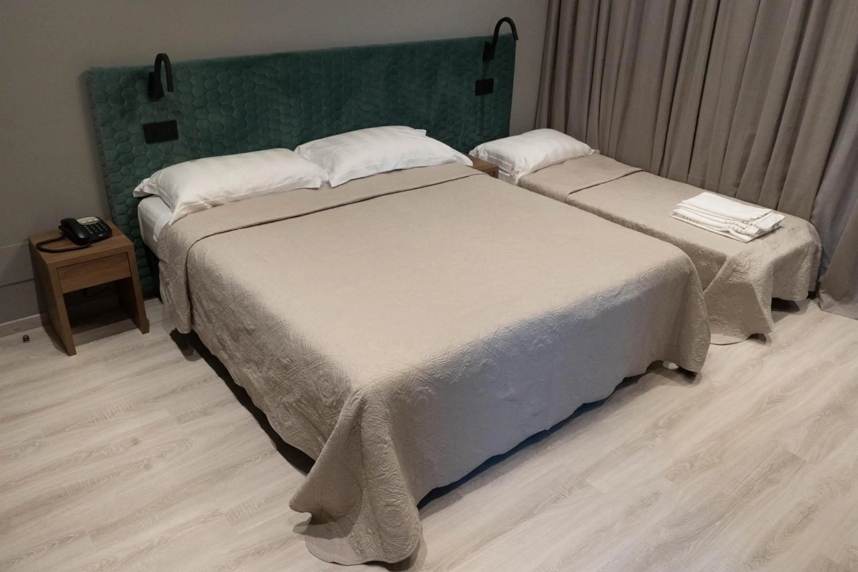 Bed in Hotel Graziella
