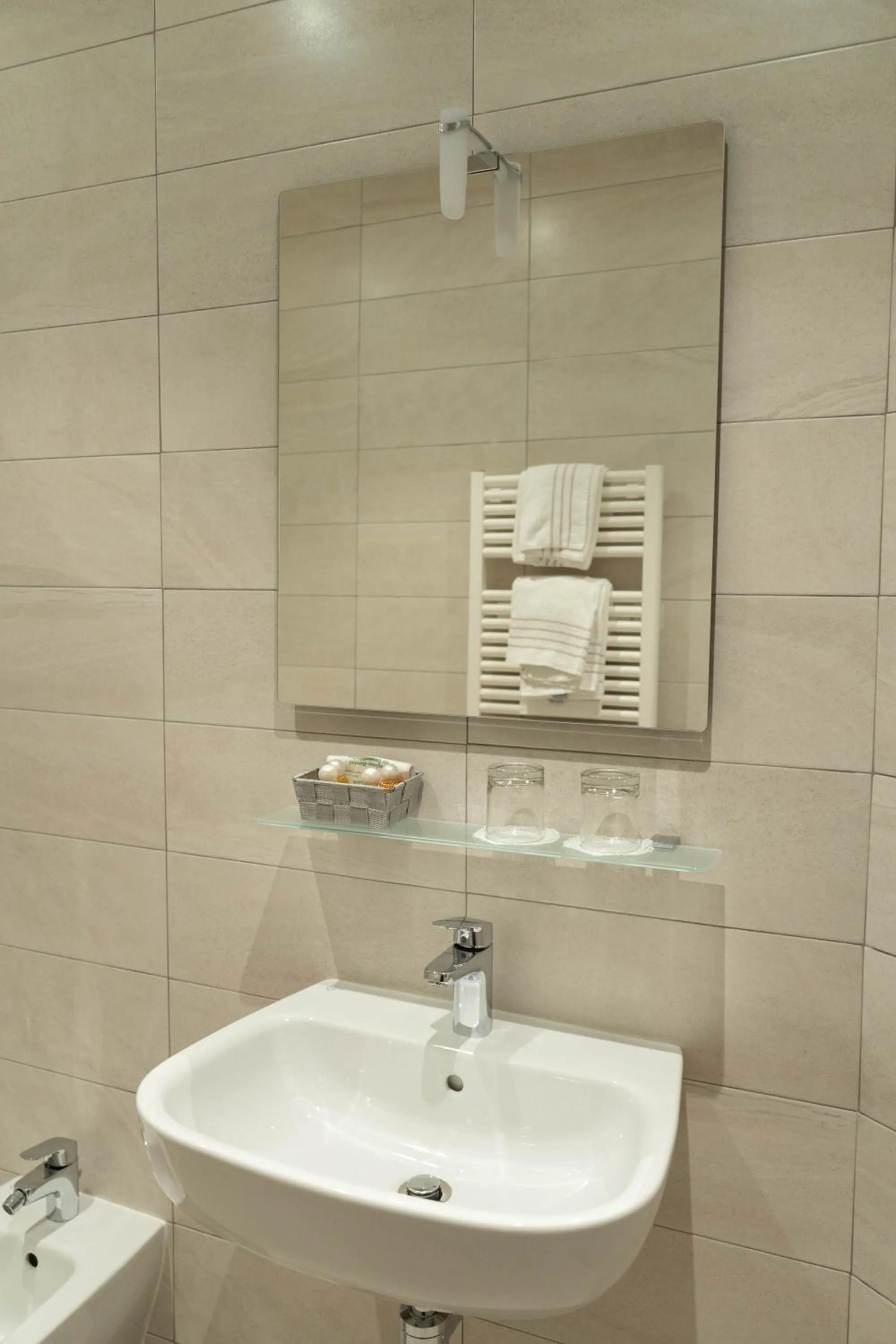 Bathroom in Hotel Graziella