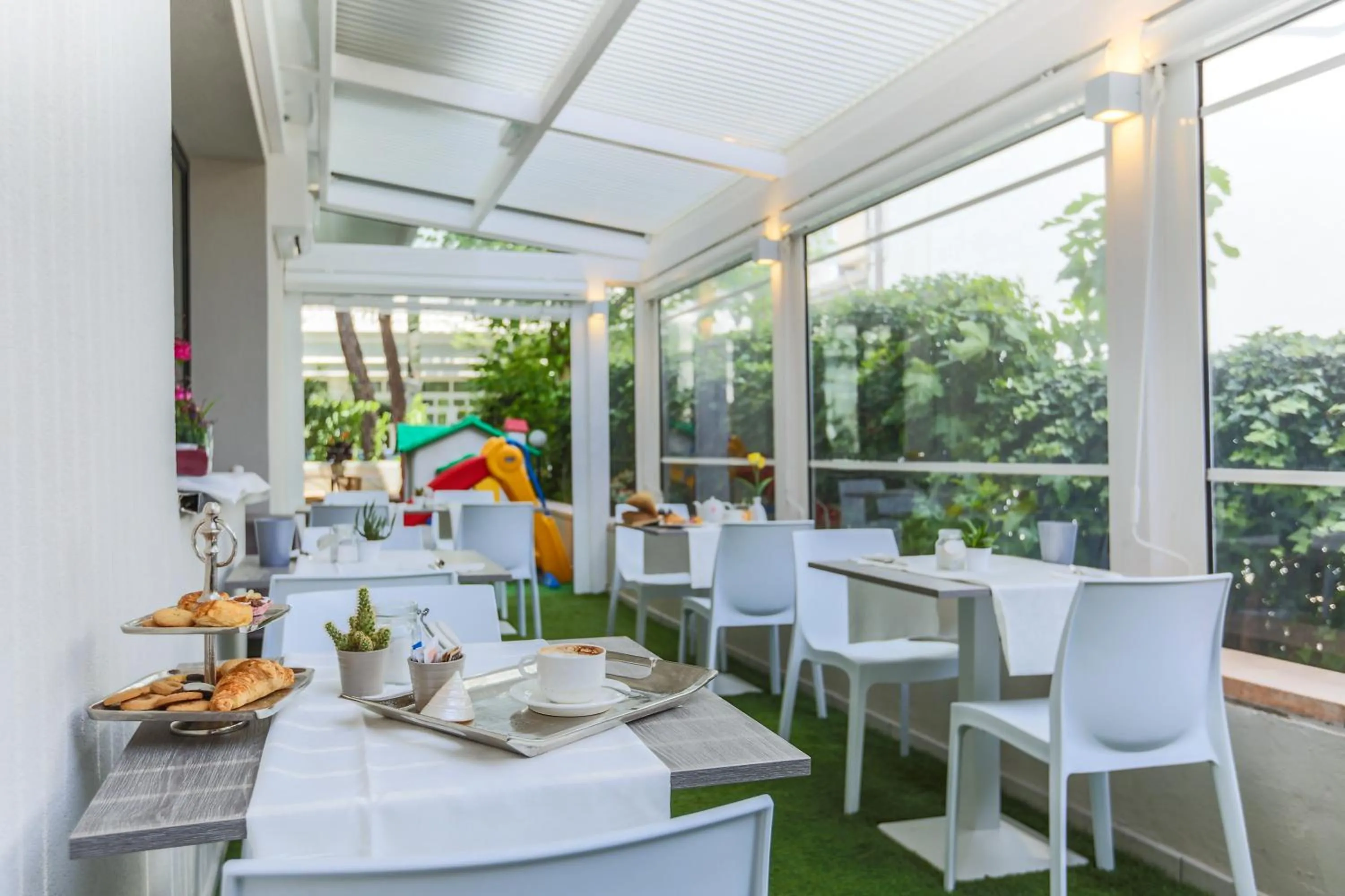 Garden in Hotel Aldebaran