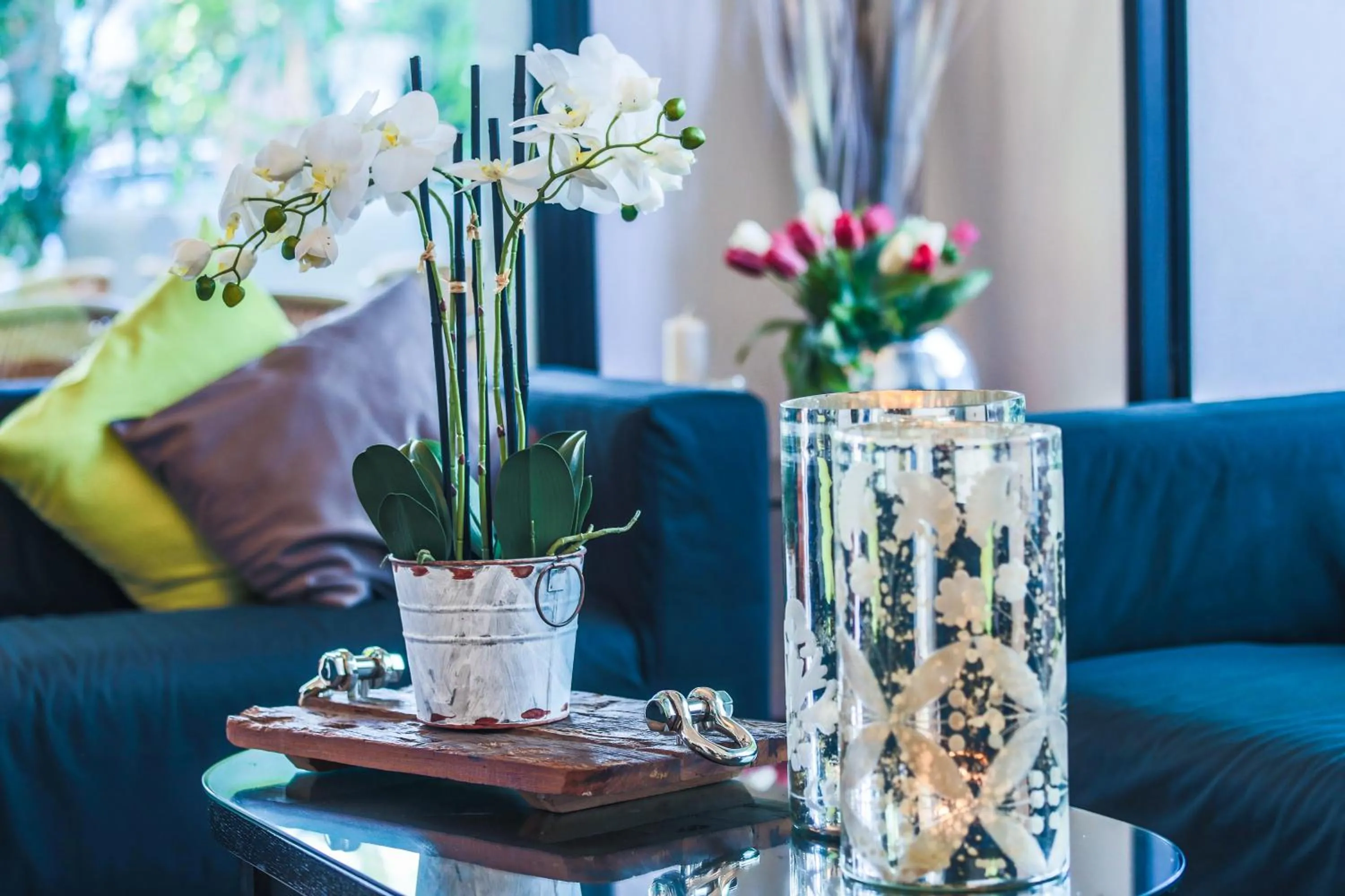 Decorative detail in Hotel Aldebaran