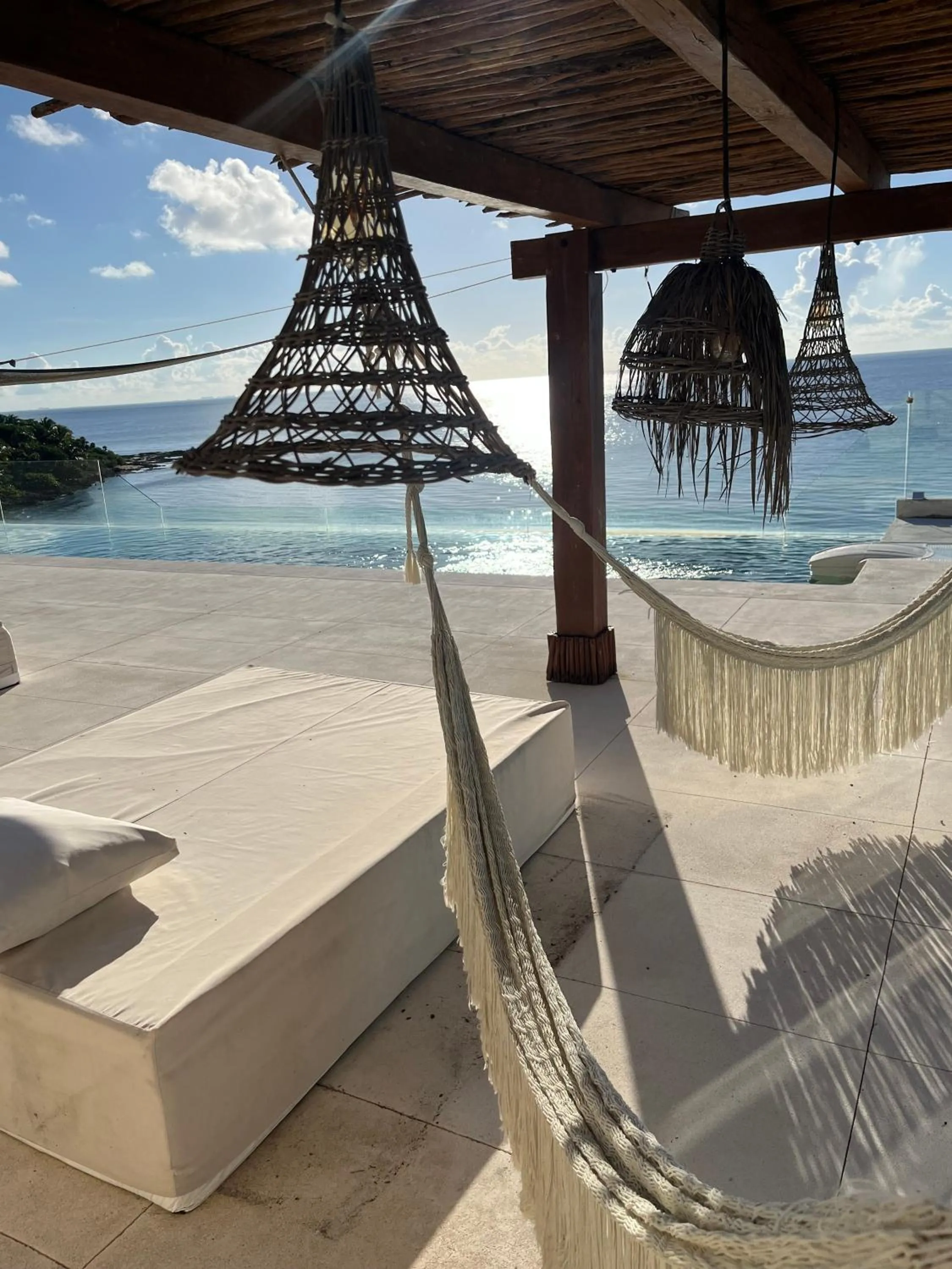 Patio in Paamul Hotel