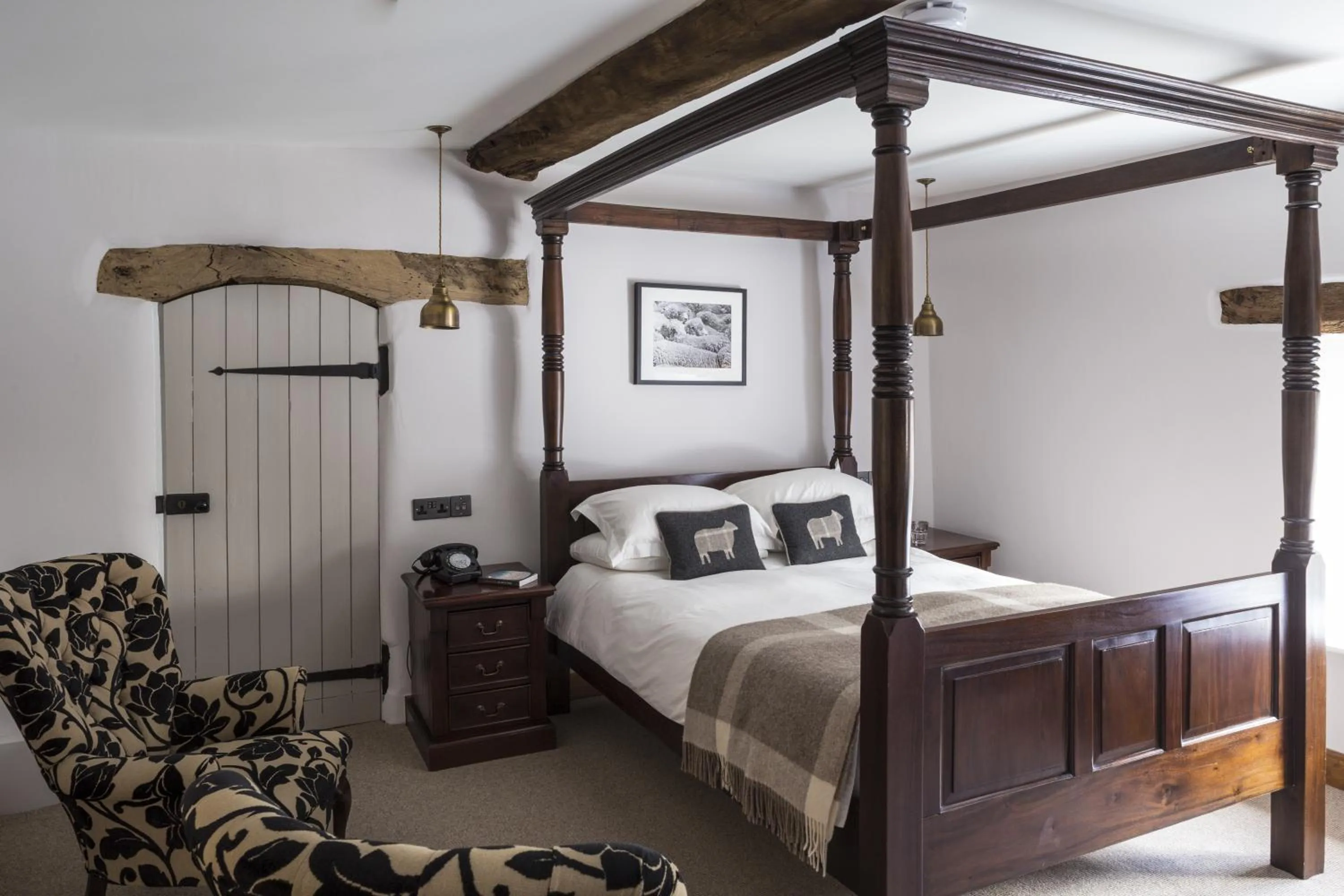 Deluxe Double Room in Tudor Farmhouse Hotel