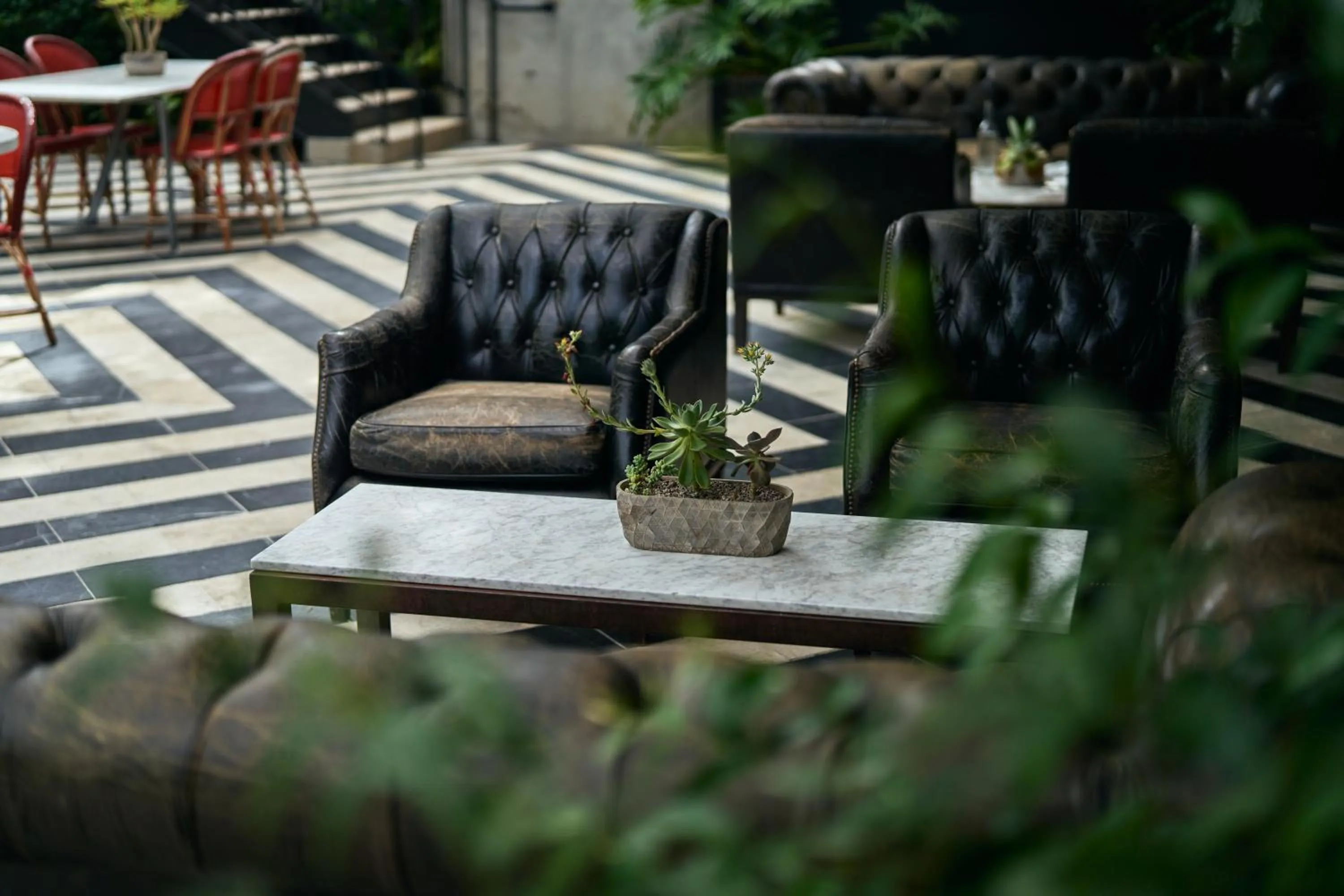 Patio in Hotel Saint Cecilia