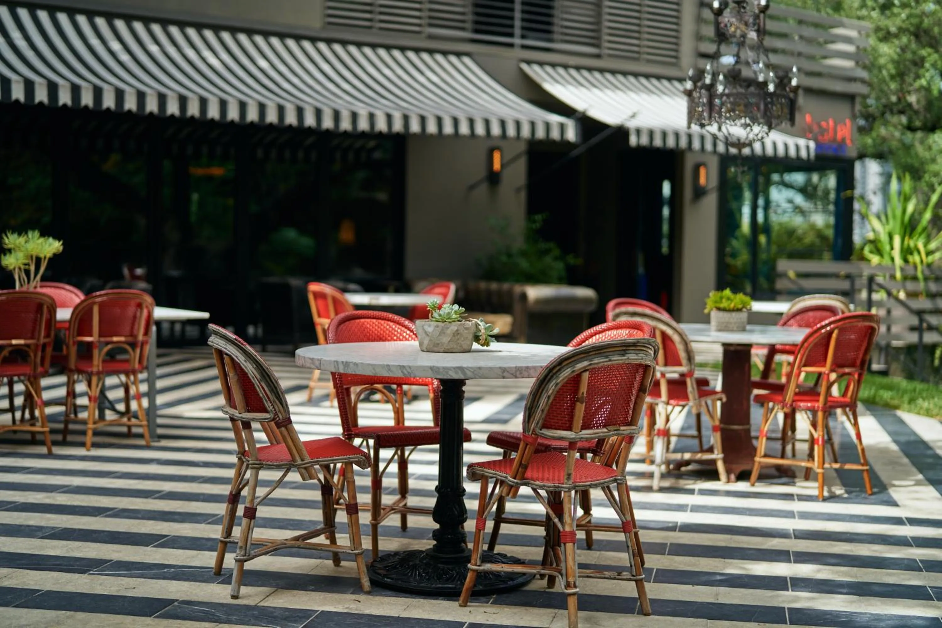 Patio in Hotel Saint Cecilia