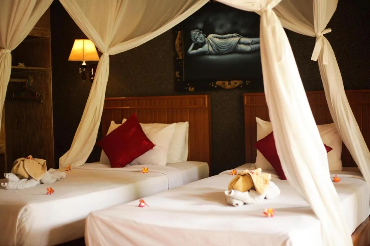 Bedroom, Bed in Kubuku Eco Dive Lodge and Yoga