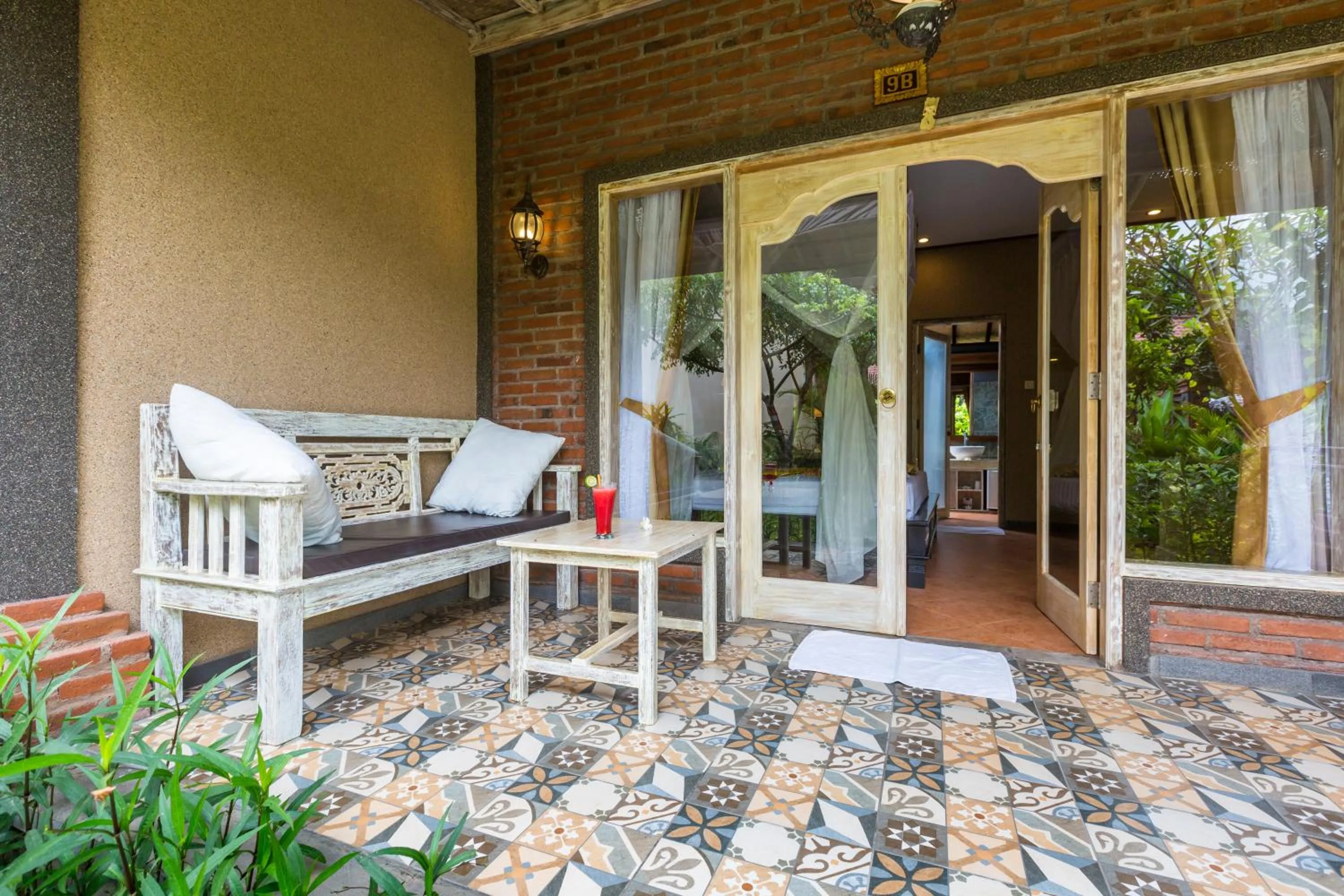 Balcony/Terrace in Kubuku Eco Dive Lodge and Yoga