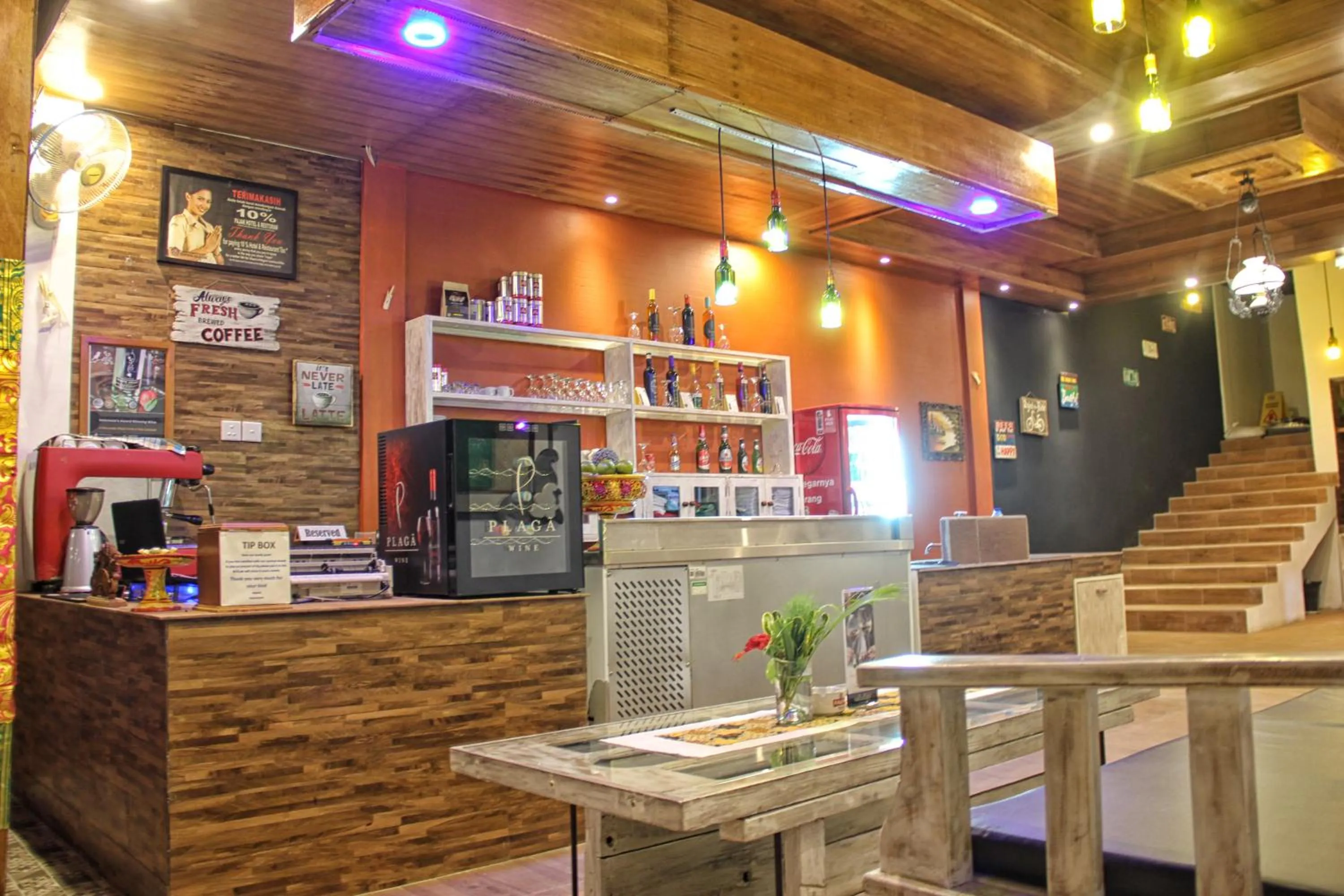 Restaurant/places to eat in Kubuku Eco Dive Lodge and Yoga