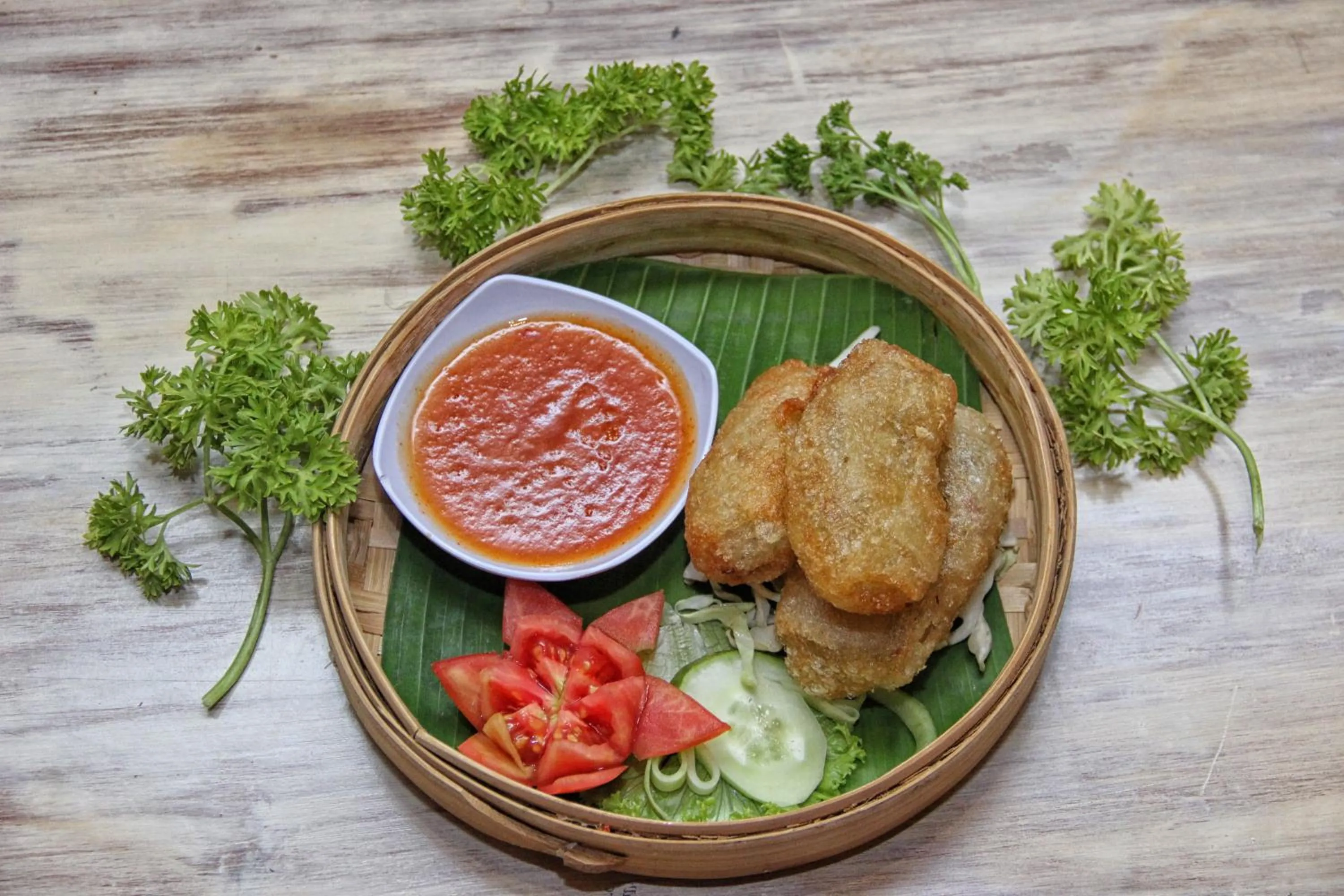 Lunch in Kubuku Eco Dive Lodge and Yoga