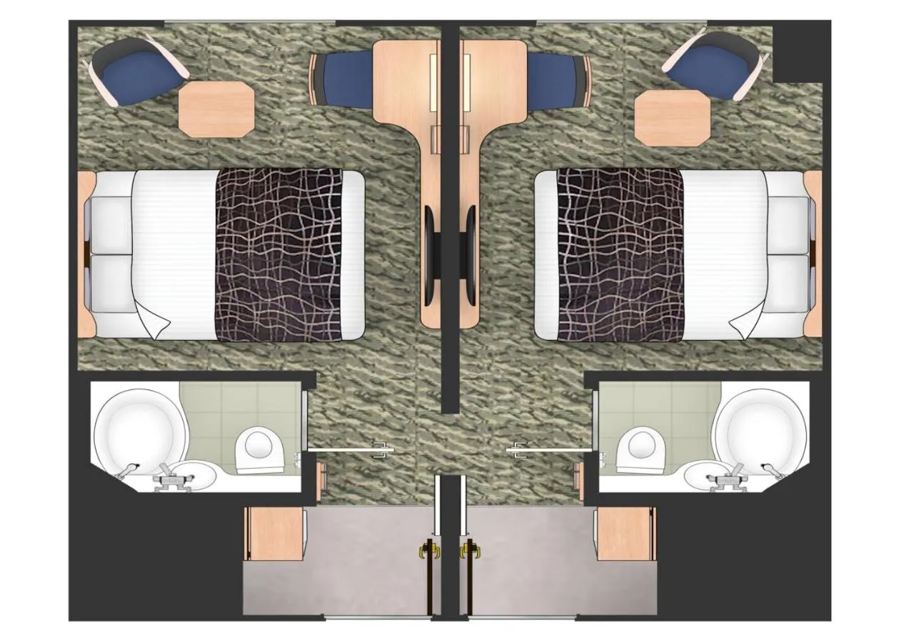 Floor plan in APA Hotel Kyoto Gion Excellent
