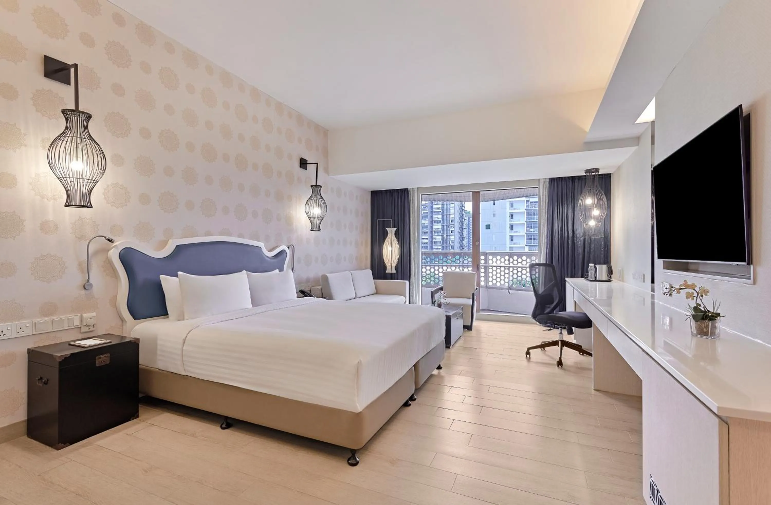 Bedroom, Bed in Village Hotel Katong by Far East Hospitality