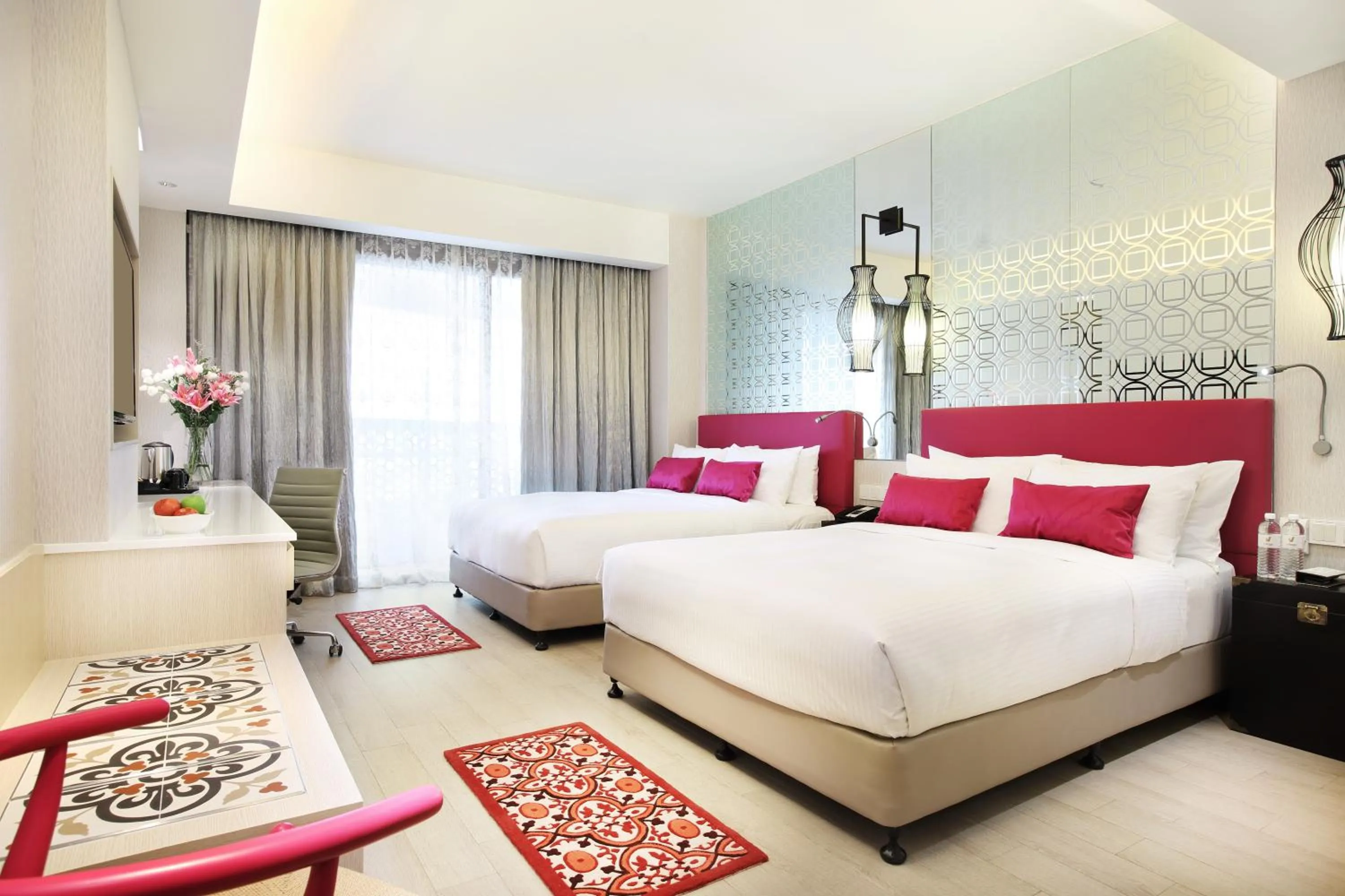 Bed in Village Hotel Katong by Far East Hospitality