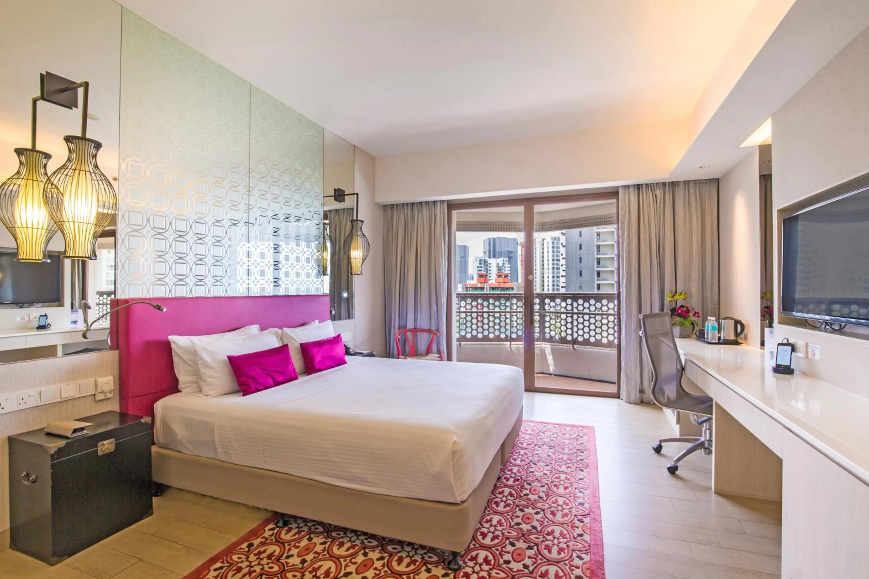 Bed in Village Hotel Katong by Far East Hospitality