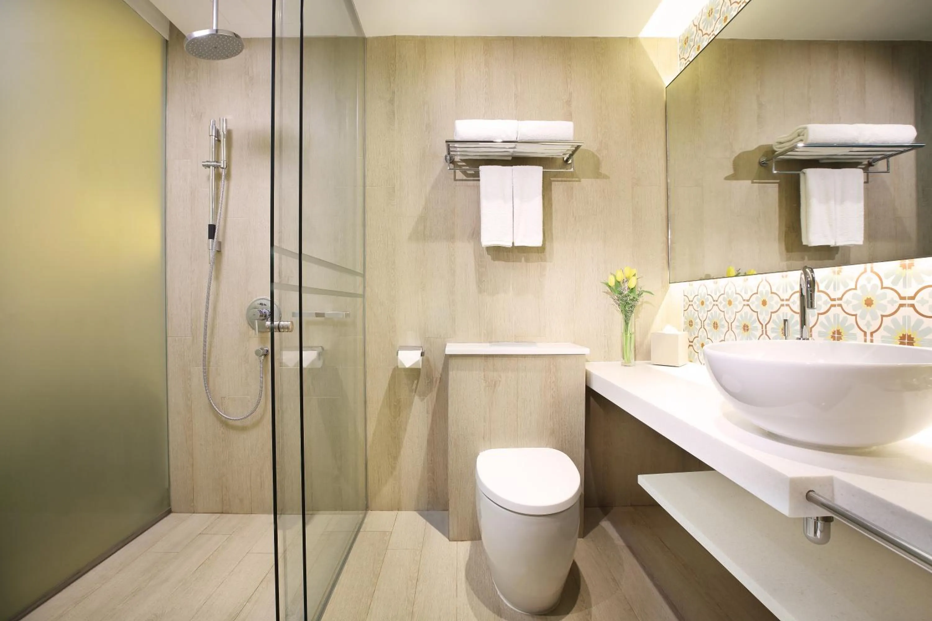 Toilet in Village Hotel Katong by Far East Hospitality