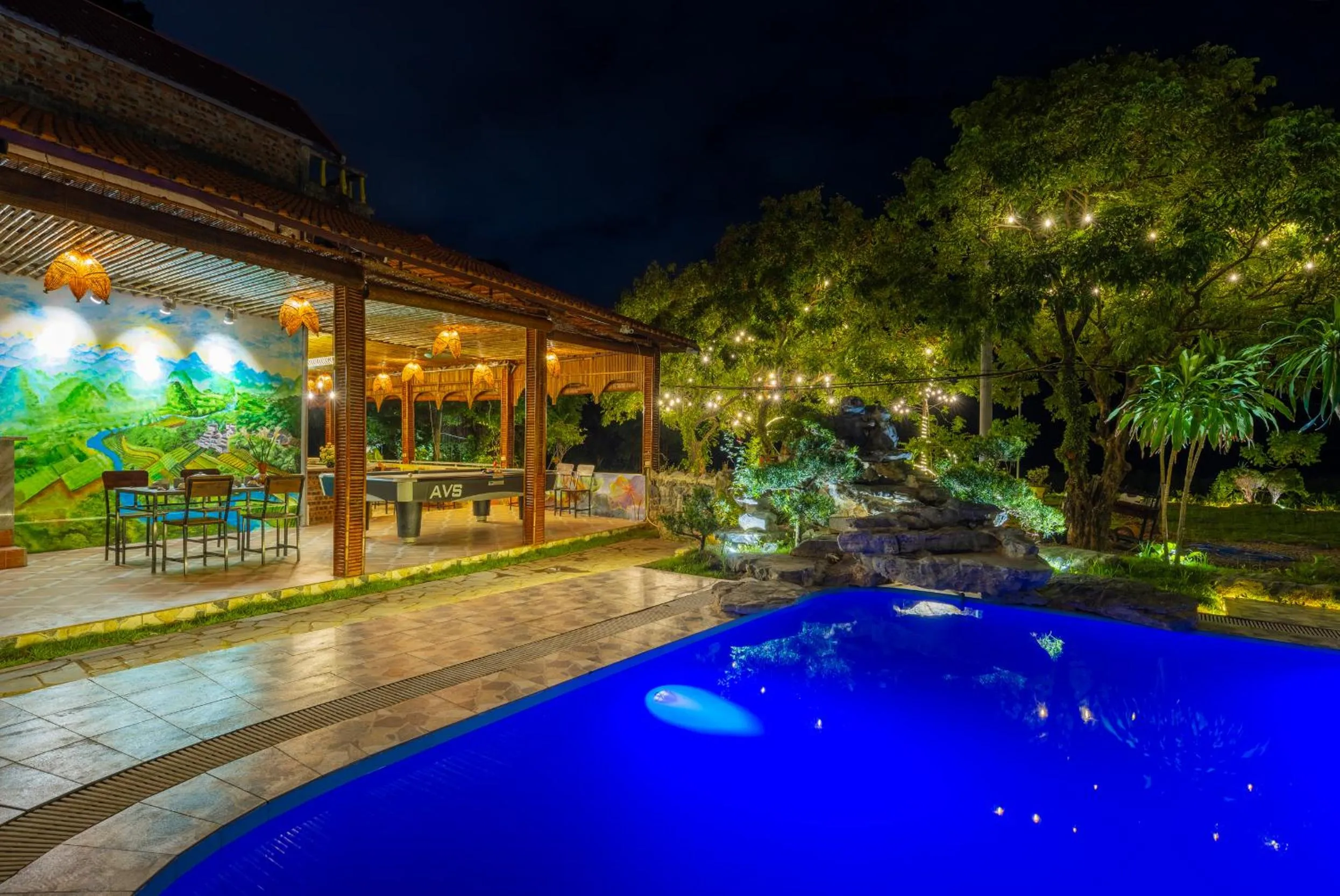 Night in Trang An Spring Garden Homestay