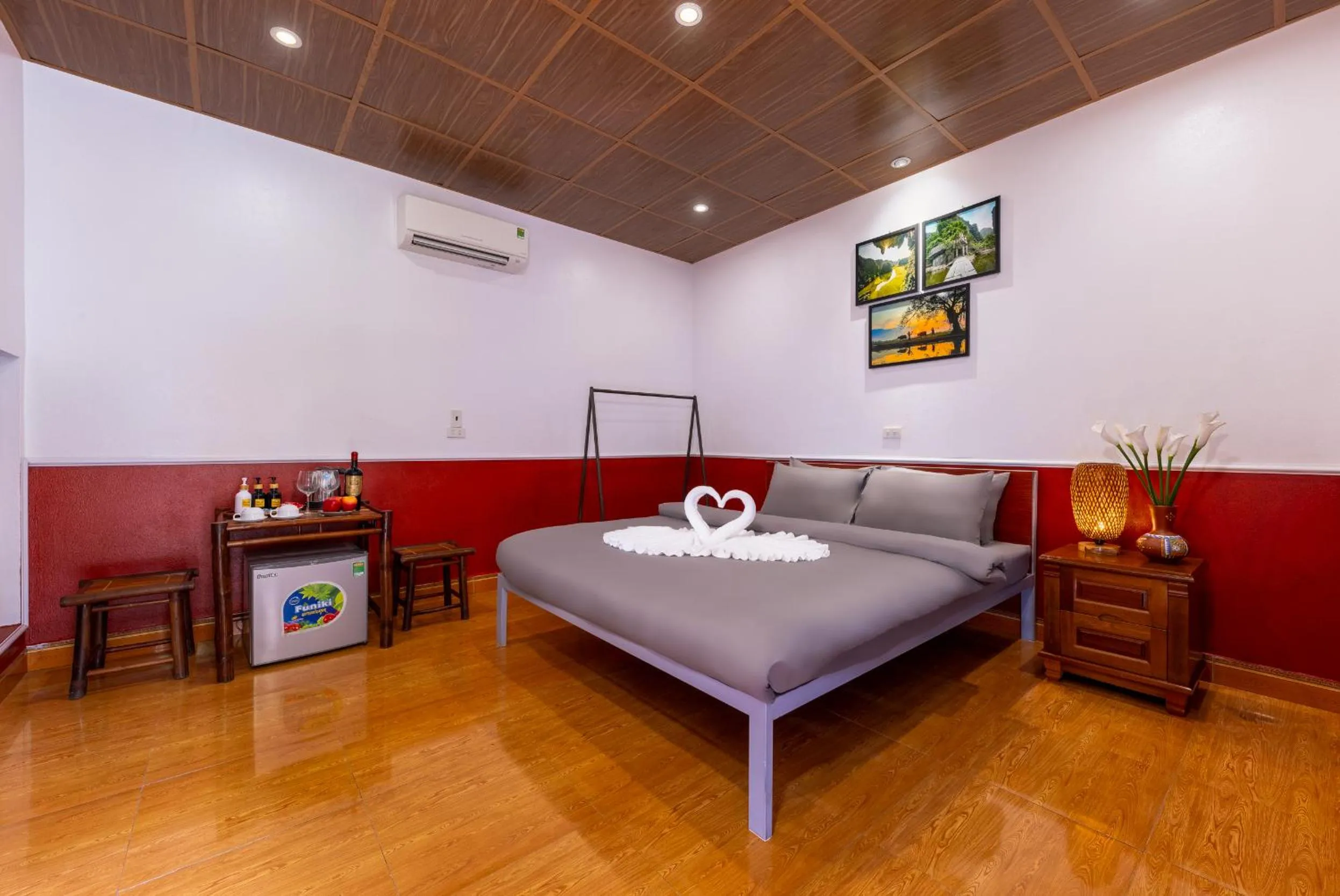 Bed in Trang An Spring Garden Homestay