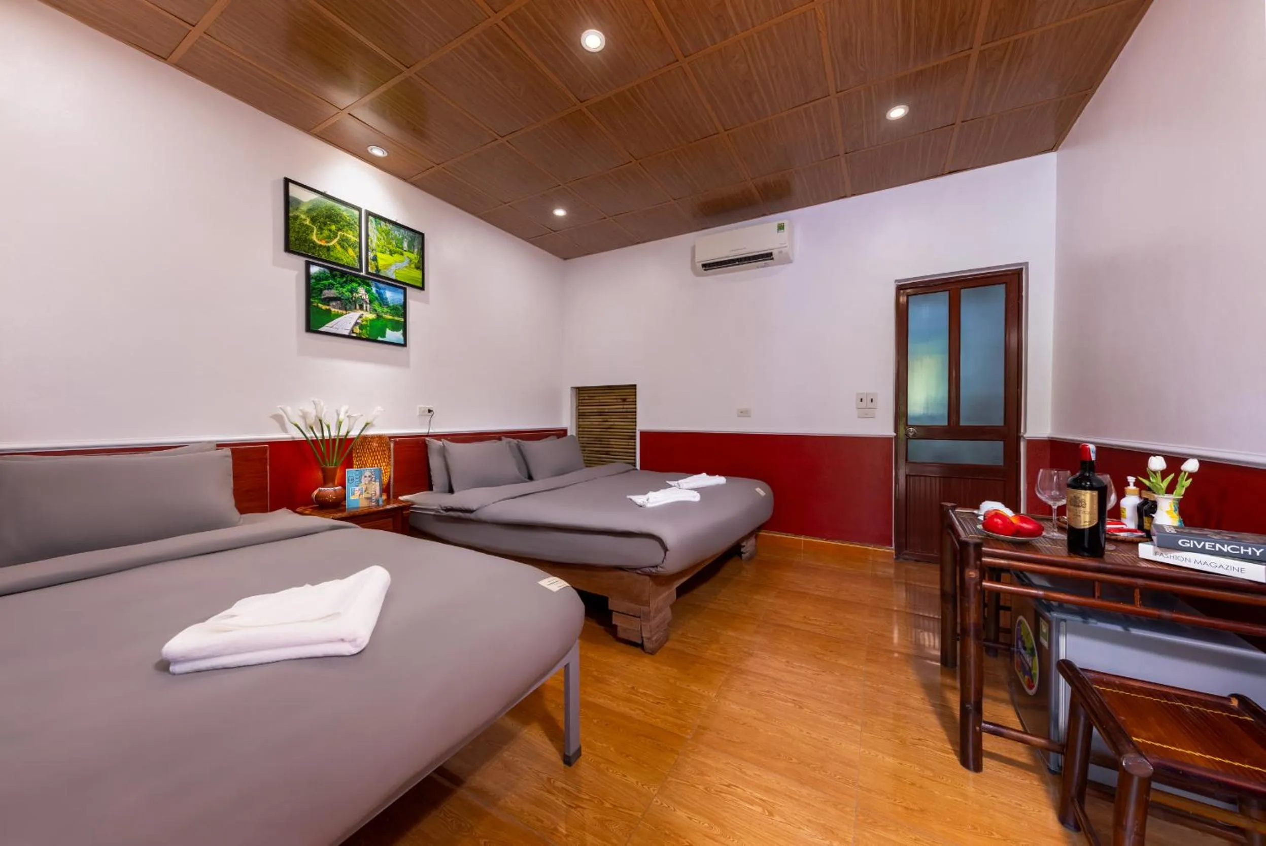 Bed in Trang An Spring Garden Homestay