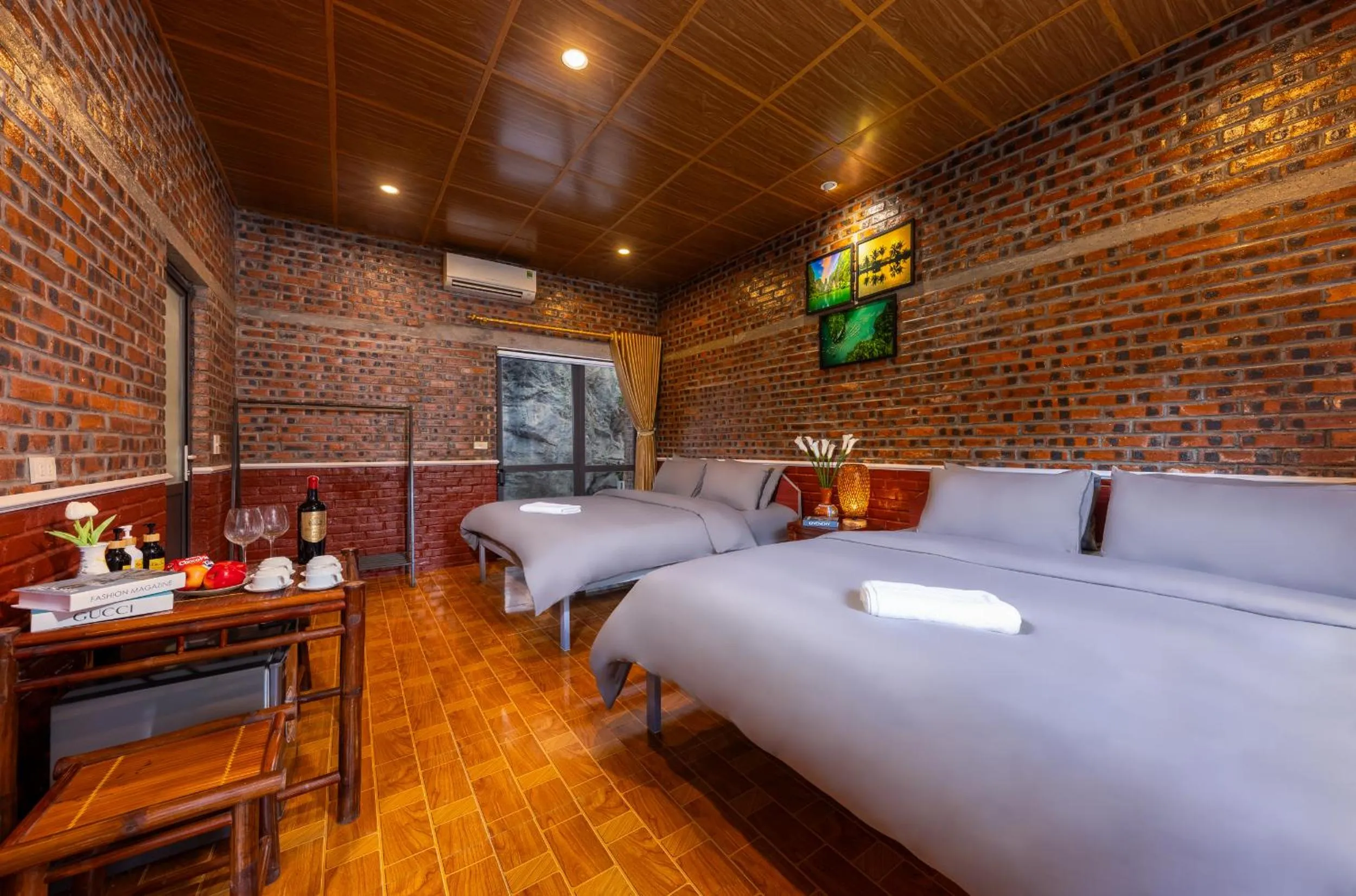Bed in Trang An Spring Garden Homestay
