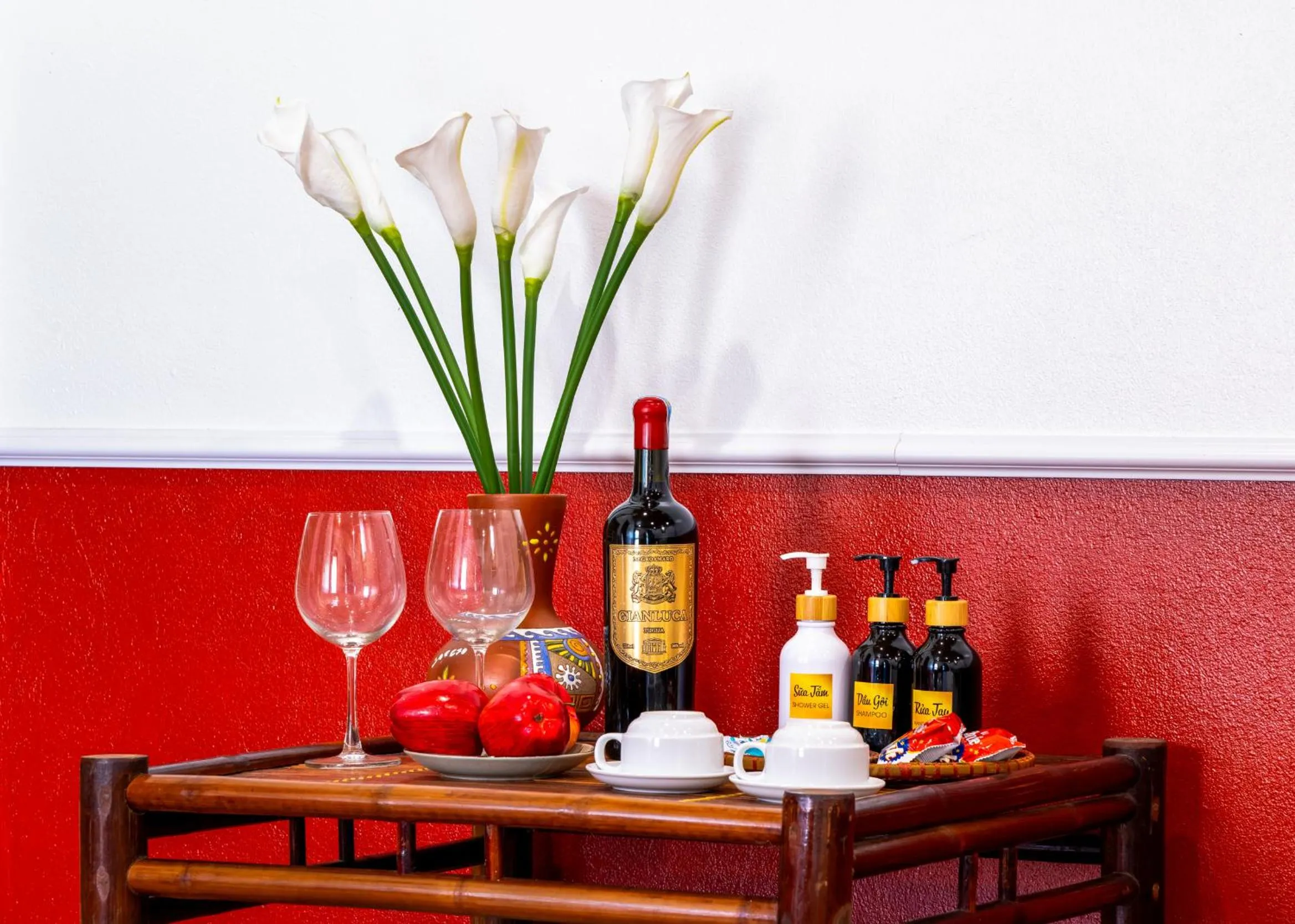 Food and drinks in Trang An Spring Garden Homestay